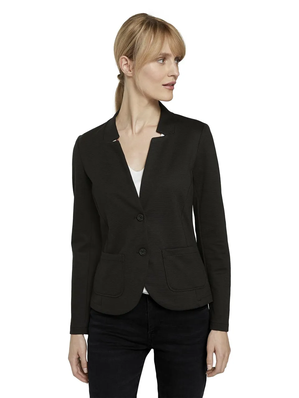tom-tailor-damen-blazer-mit-struktur image 1