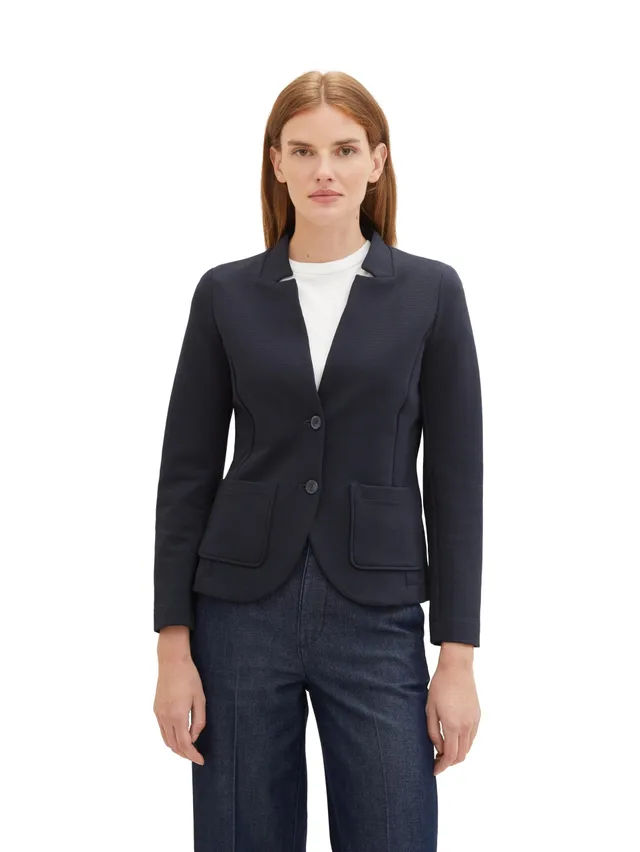 tom-tailor-1038703-basic-ottoman-blazer-damen-mit-taschen image 1