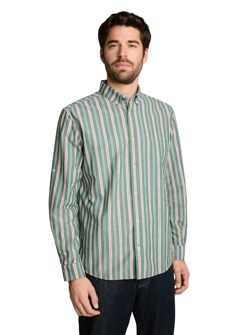 tom-tailor-1050950-regular-fit-hemd-mit-streifen-herren image 1