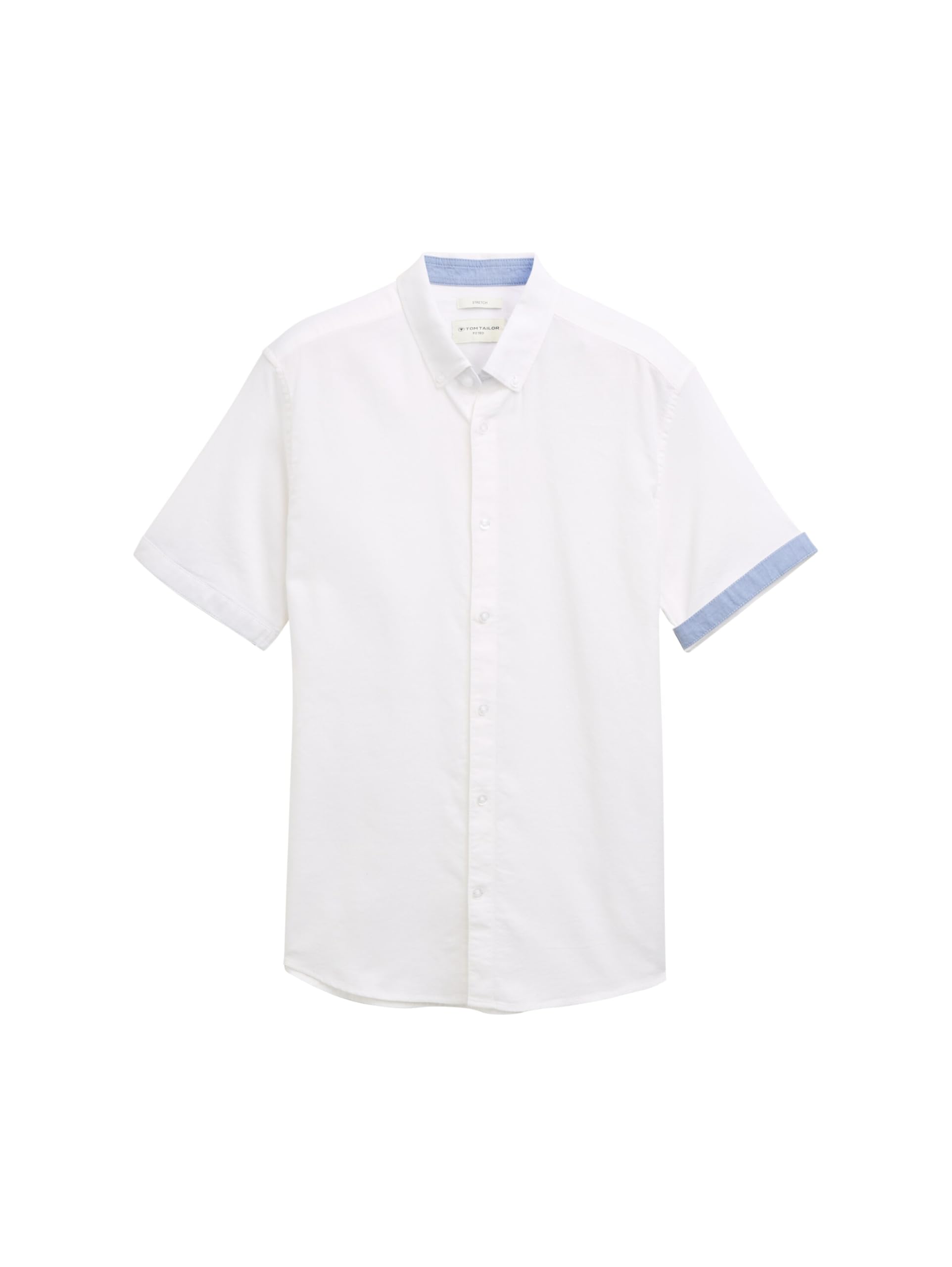 tom-tailor-herren-kurzarmhemd-mit-struktur image 1
