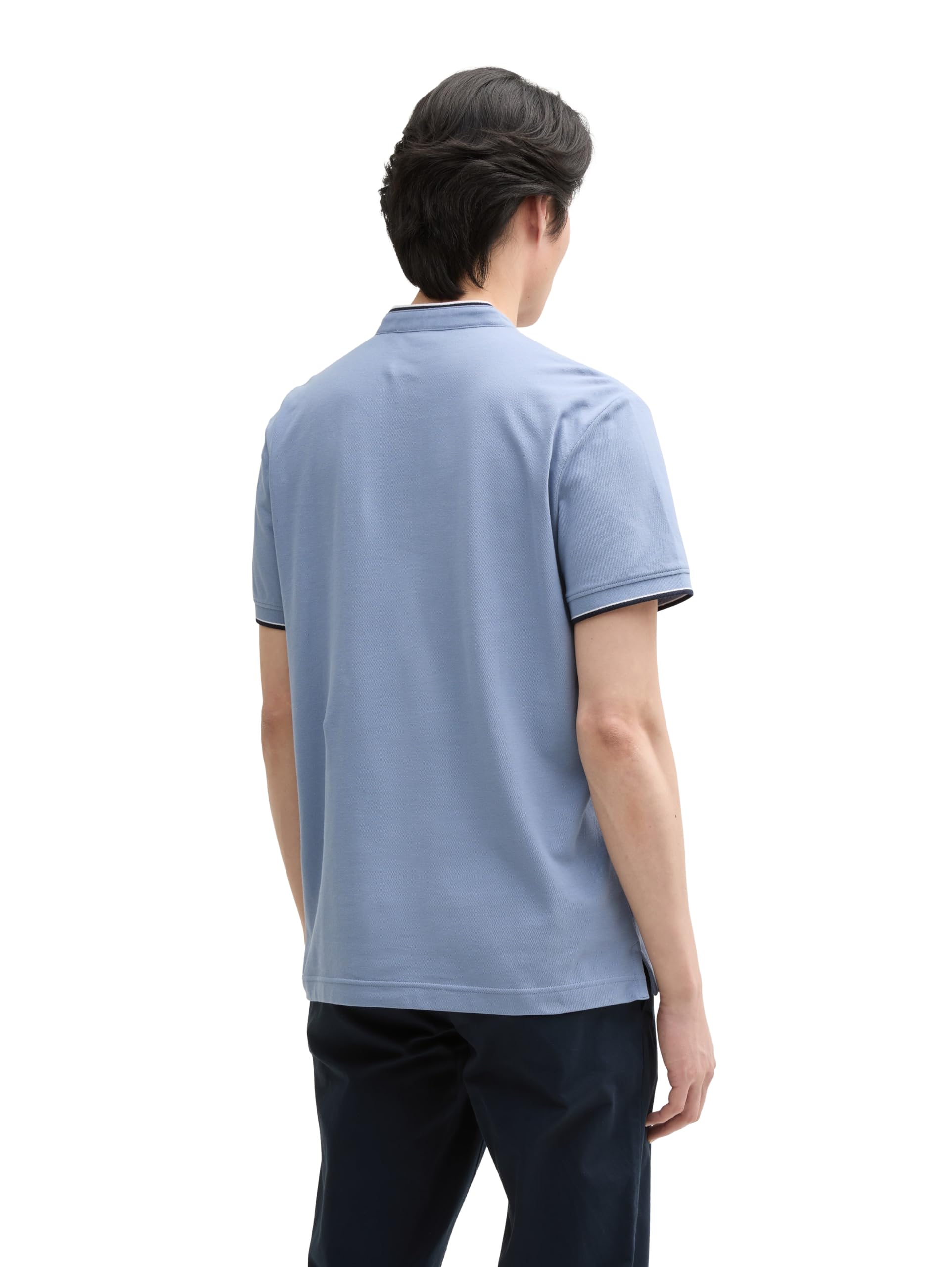 tom-tailor-herren-piqu-poloshirt-mit-stehkragen image 3