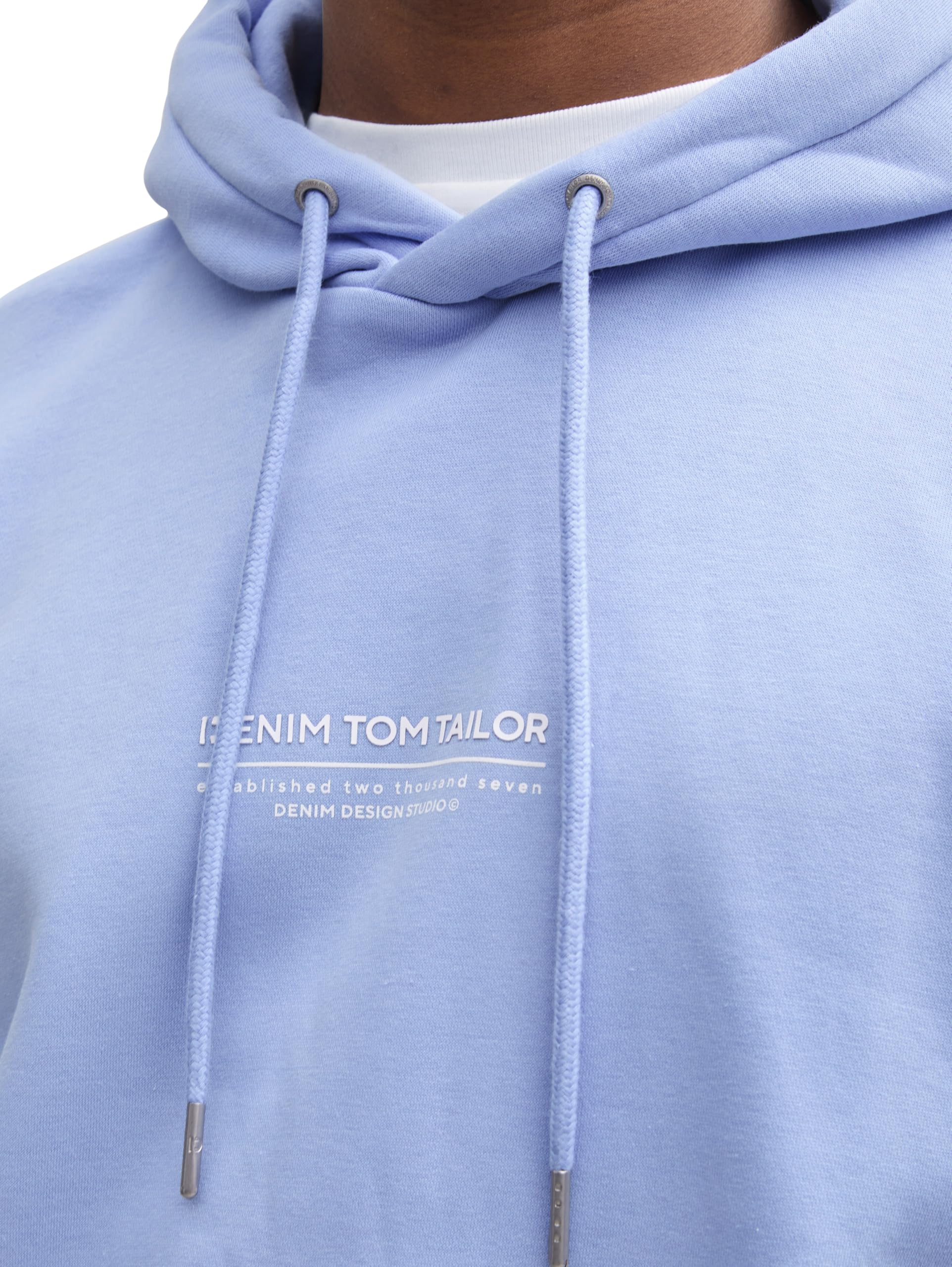 tom-tailor-denim-herren-relaxed-hoodie-sweatshirt-mit-logo-print image 5