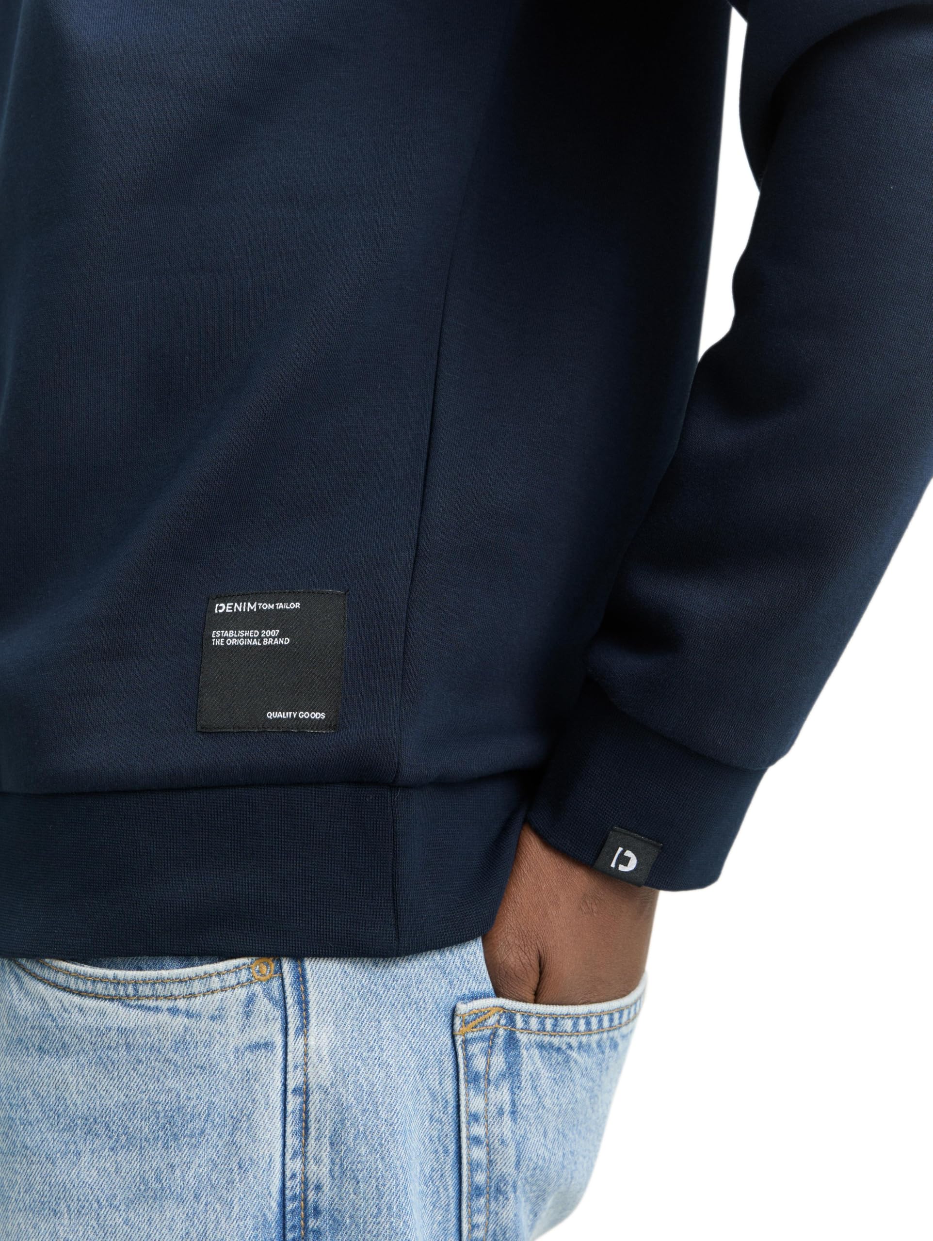 tom-tailor-denim-herren-sweatshirt-mit-logo-badge image 6