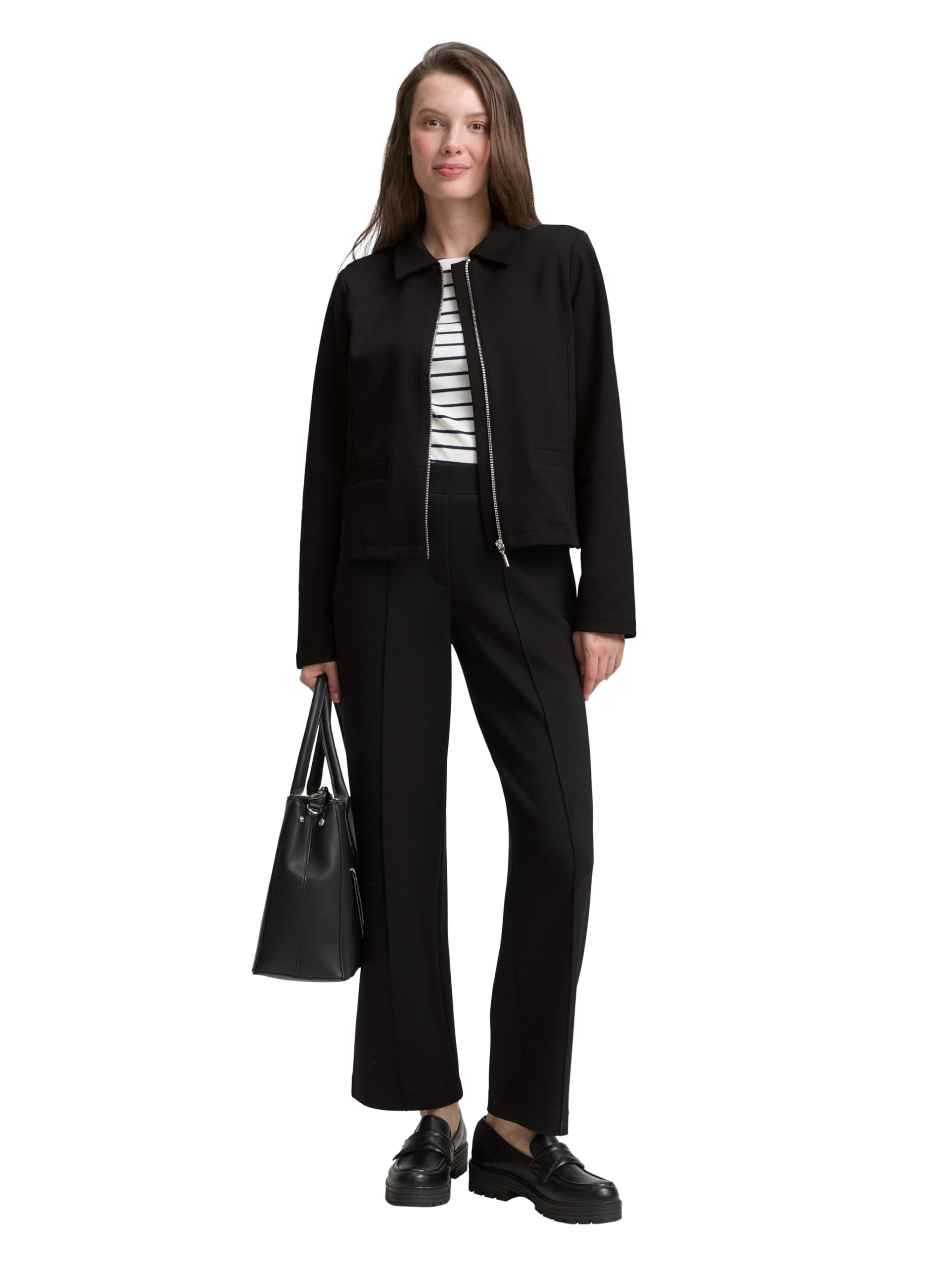 tom-tailor-damen-jacke-regular-fit-mit-rei-verschluss image 2