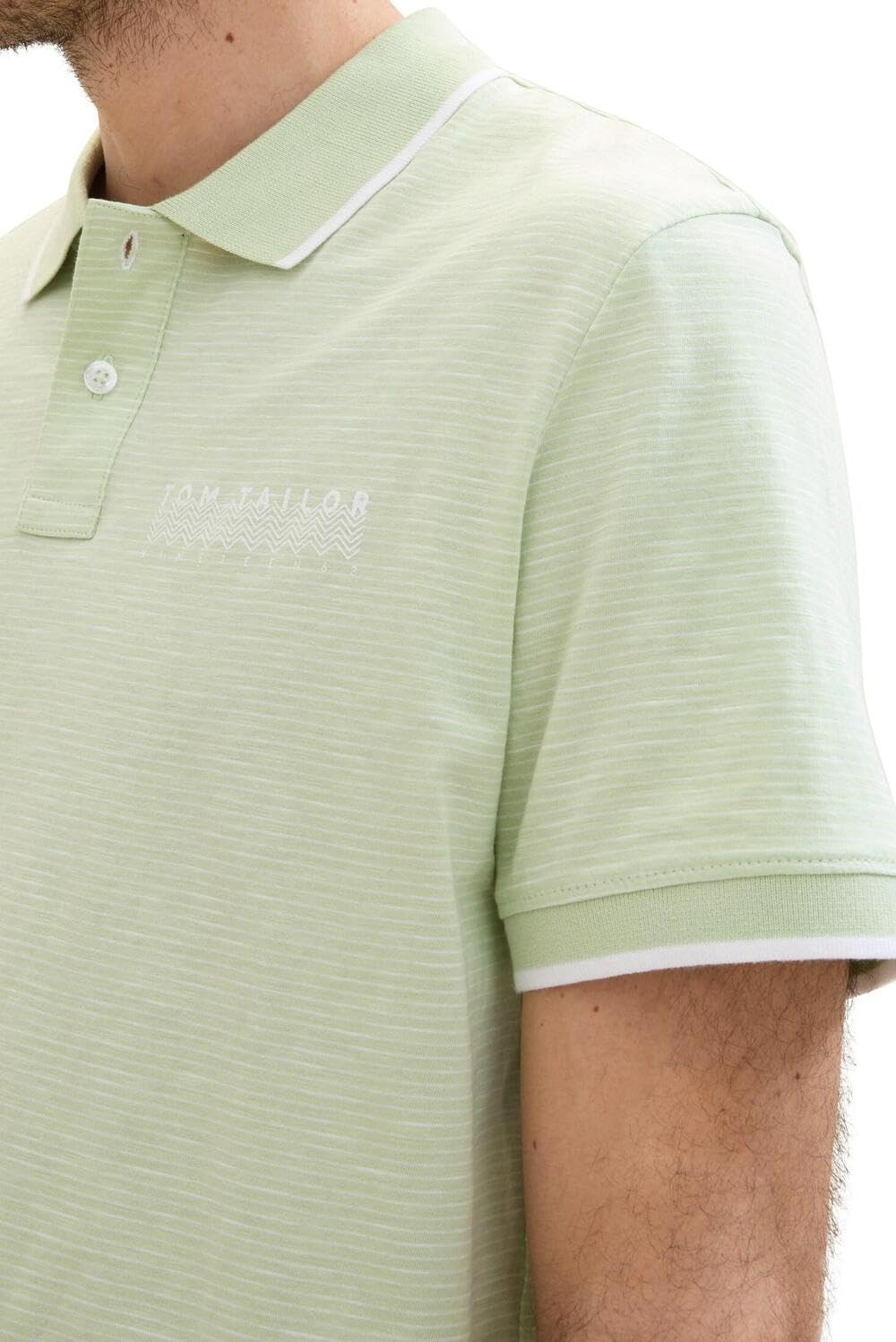 tom-tailor-herren-basic-poloshirt-mit-streifen-gestreiftes-poloshirt image 4