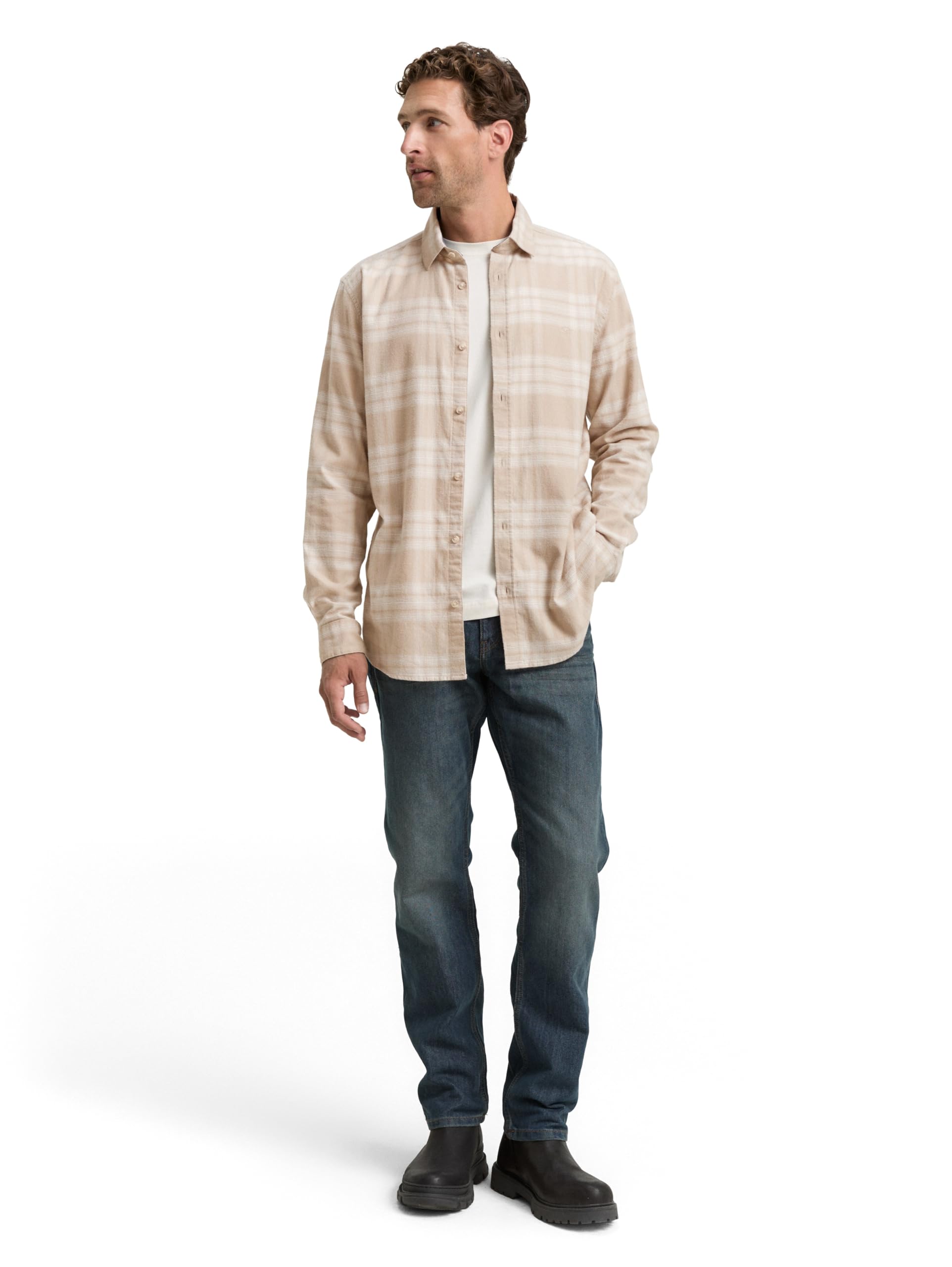tom-tailor-herren-regular-fit-hemd-mit-logo-stickerei image 3
