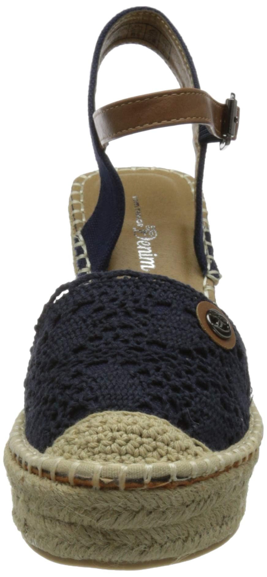 tom-tailor-damen-1195601-keilsandale image 2