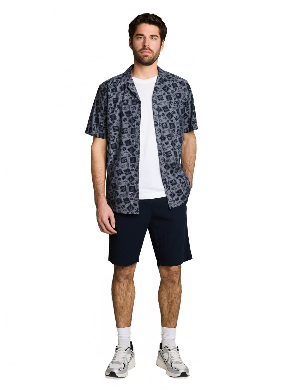 tom-tailor-herren-1050948-regular-fit-resort-hemd-mit-muster image 2