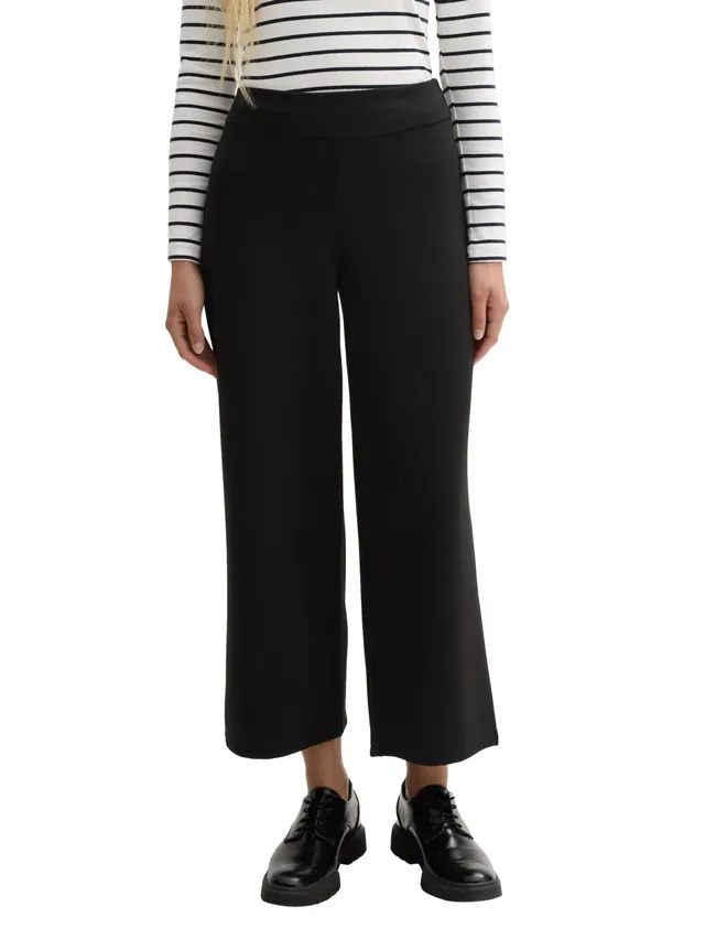 tom-tailor-damen-crinkle-culotte-hose image 1