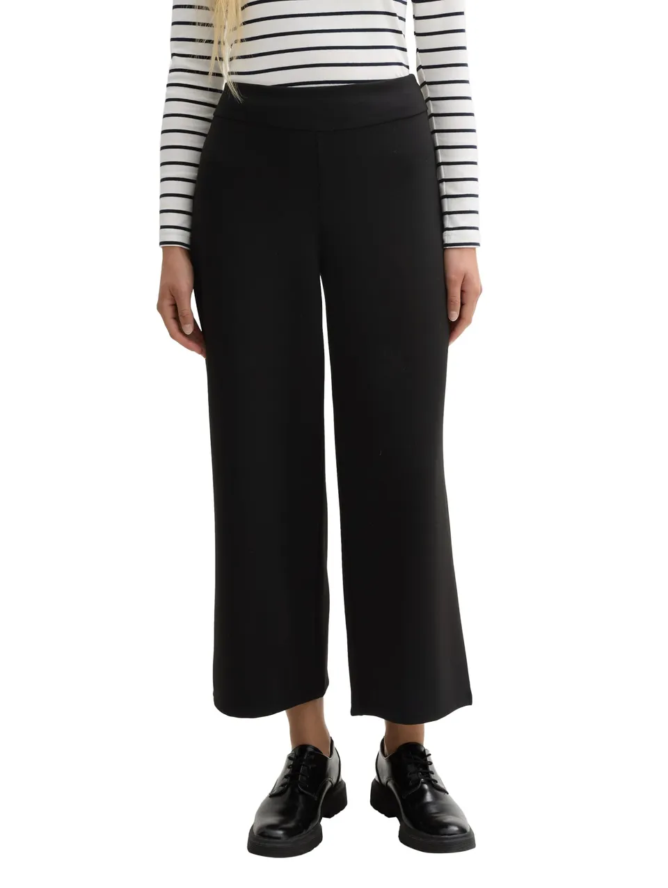 tom-tailor-damen-crinkle-culotte-hose image 1