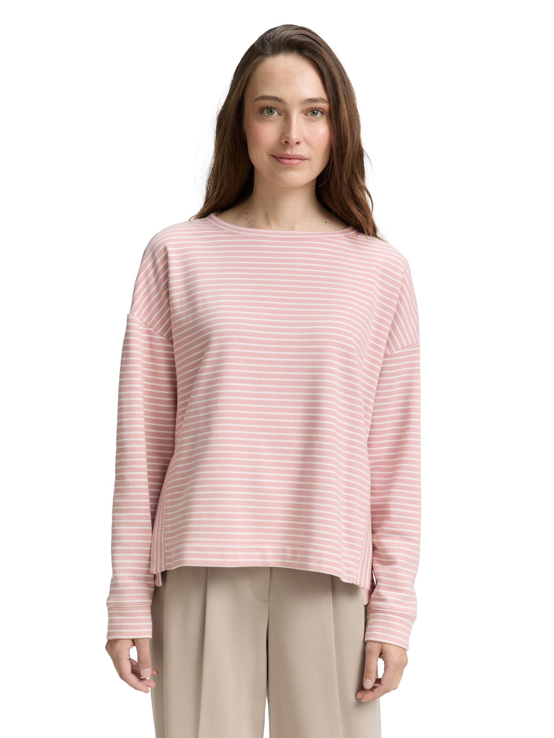 tom-tailor-damen-1047719-sweatshirt-mit-streifenmuster image 6