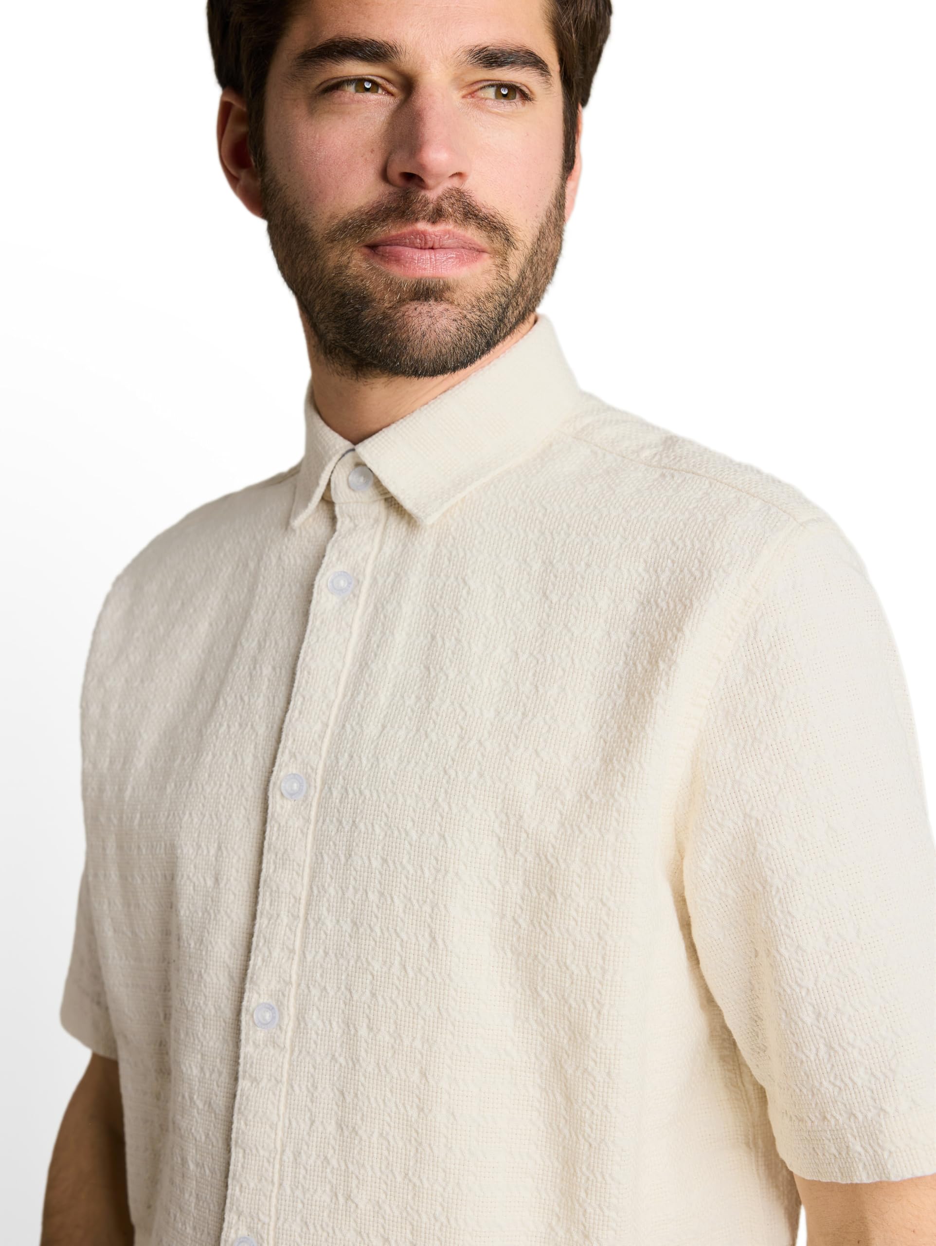 tom-tailor-herren-1050945-comfort-fit-kurzarmhemd-aus-baumwolle image 4