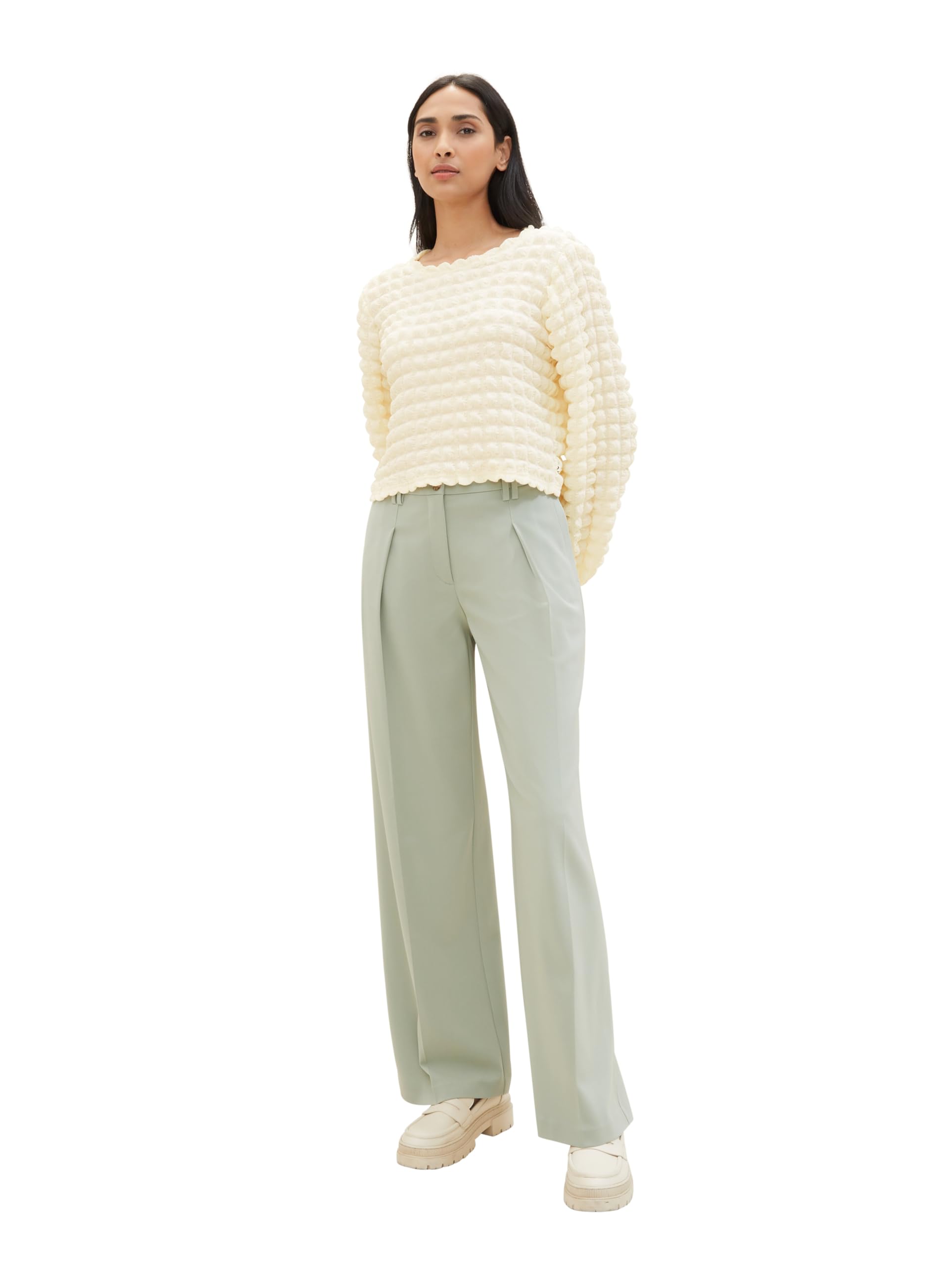 tom-tailor-lea-straight-fit-hose-damen-mit-weitem-bein image 4