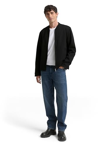 tom-tailor-herren-1047274-piqu-blouson-jacke-mit-bomberkragen image 8