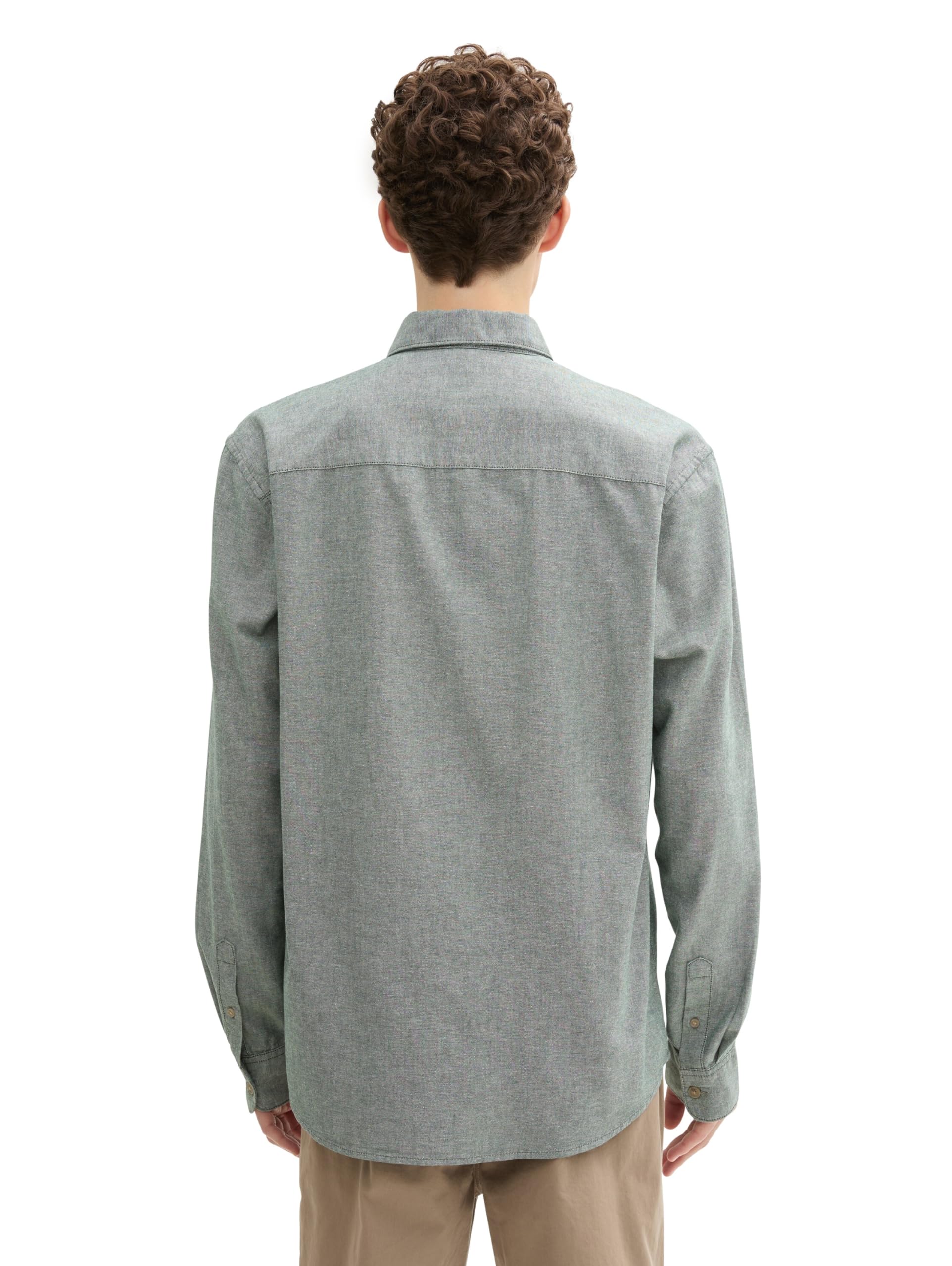 tom-tailor-denim-herren-1042551-relaxed-fit-hemd-aus-baumwolle image 2