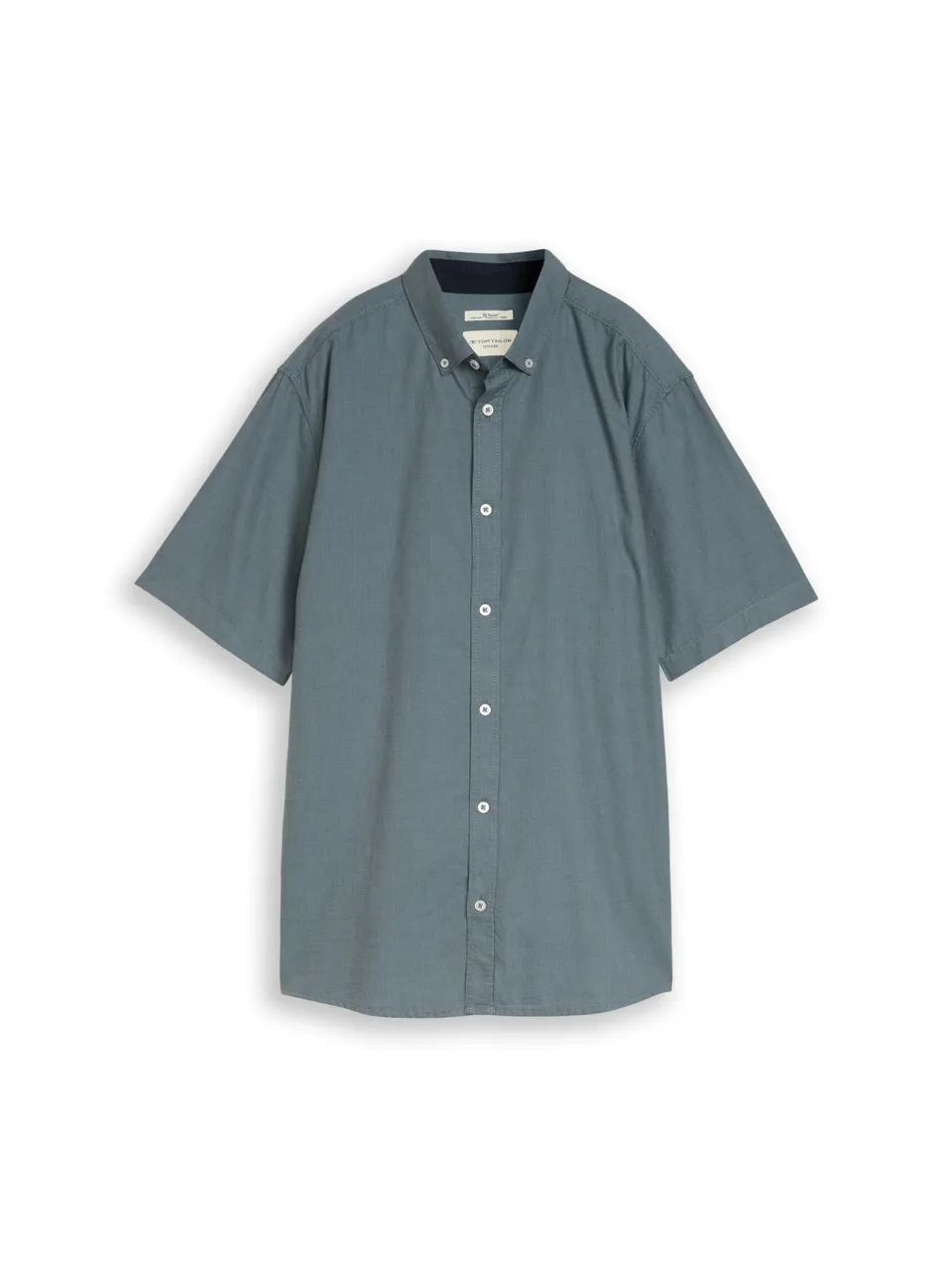 tom-tailor-herren-1049600-regular-fit-kurzarmhemd-popeline image 1