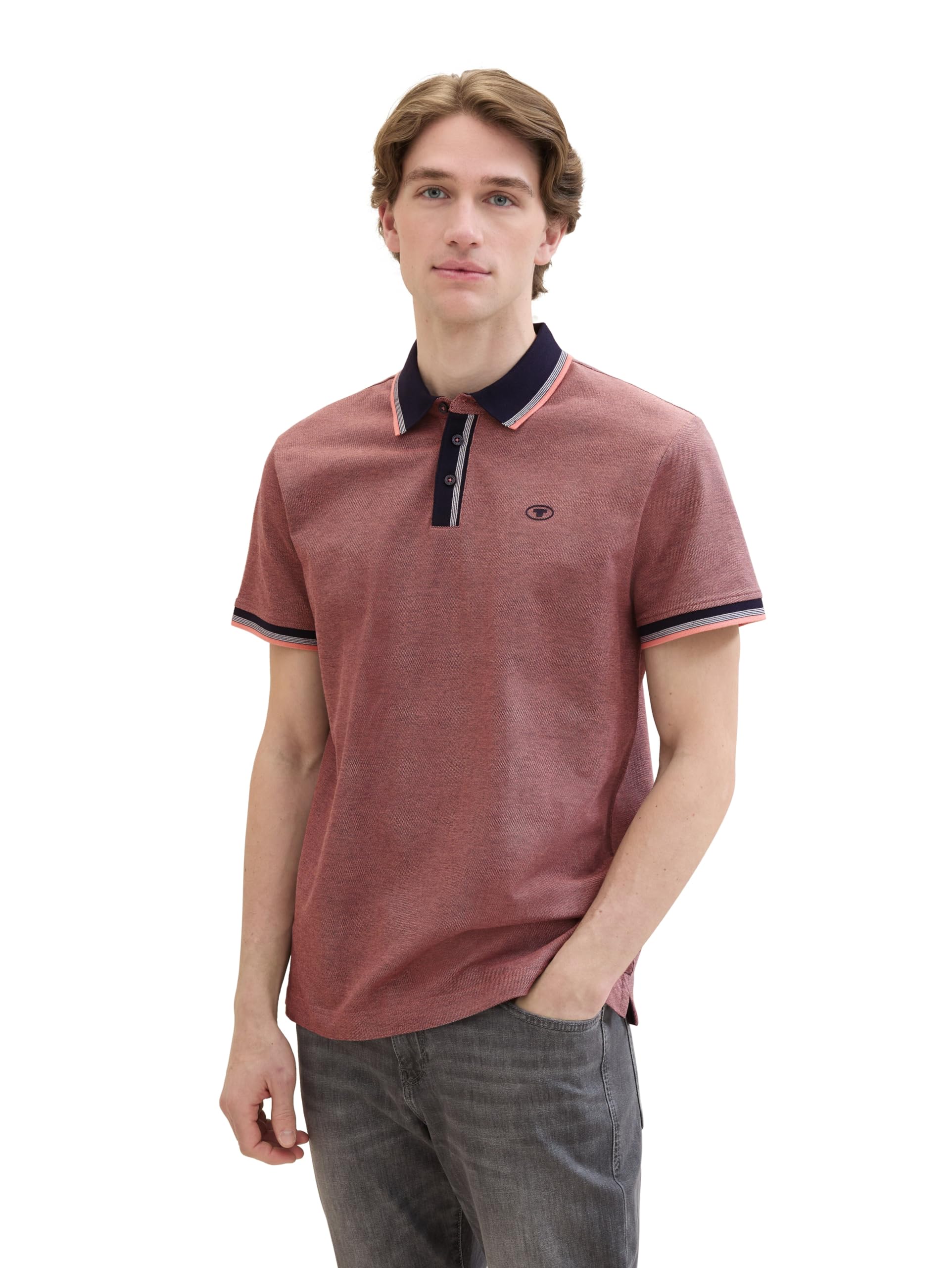 tom-tailor-herren-poloshirt-detailed-collar-regular-fit-s-3xl image 8