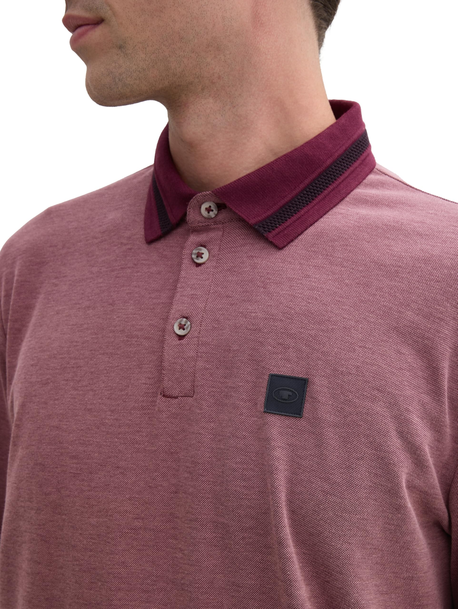 tom-tailor-herren-longsleeve-piqu-poloshirt image 4
