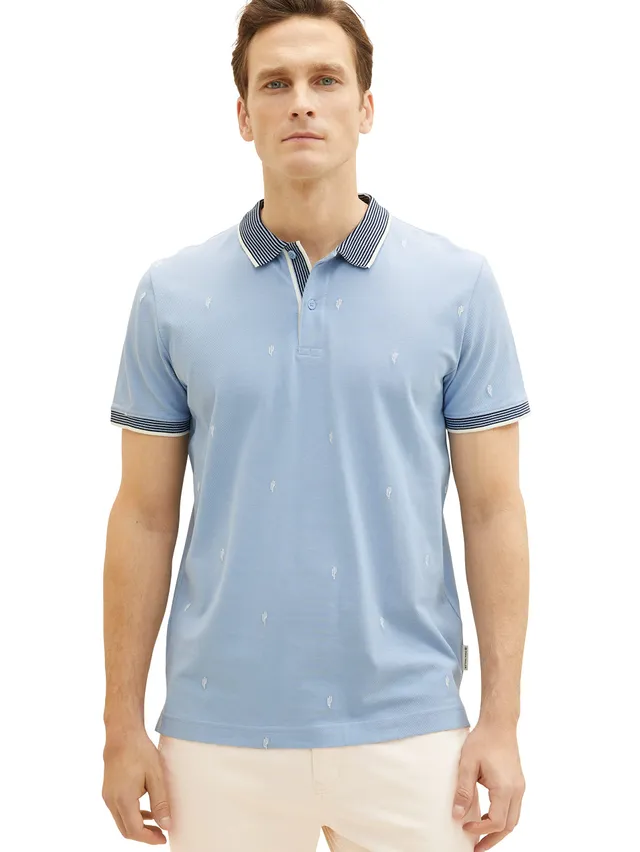 tom-tailor-herren-poloshirt-mit-muster image 1