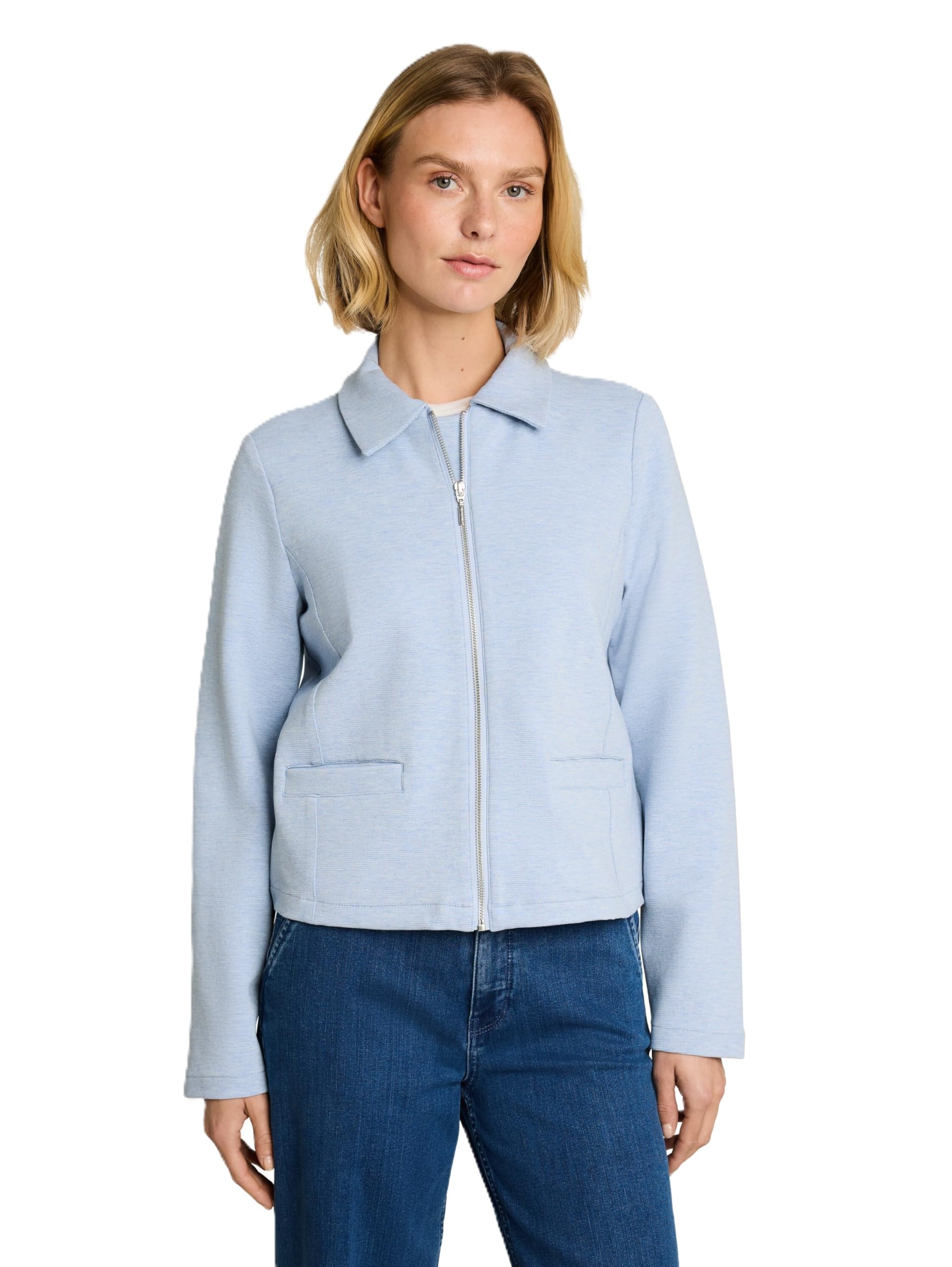 tom-tailor-damen-jacke-regular-fit-mit-rei-verschluss image 8