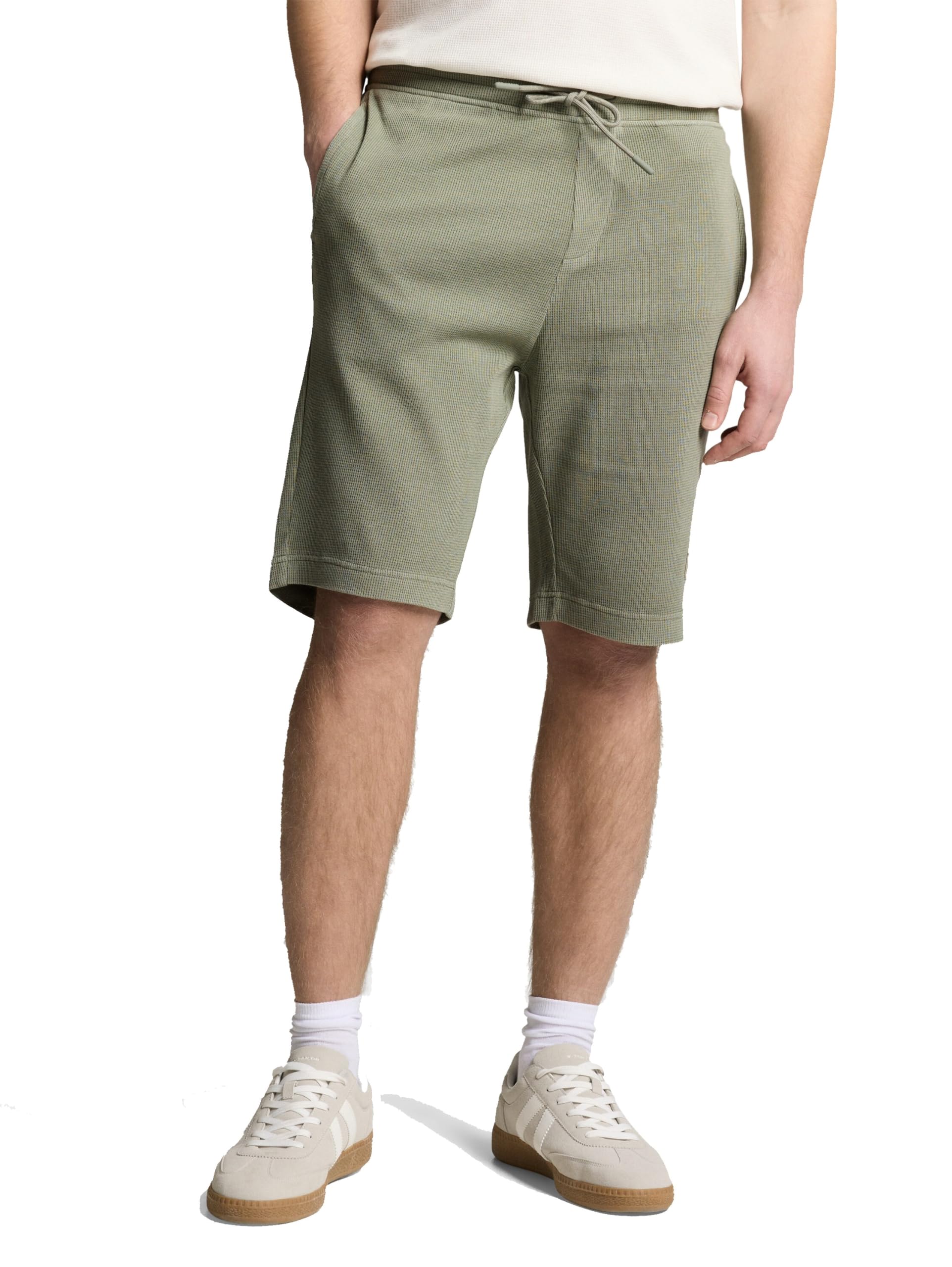 tom-tailor-herren-sweatshorts-waffel-struktur image 7