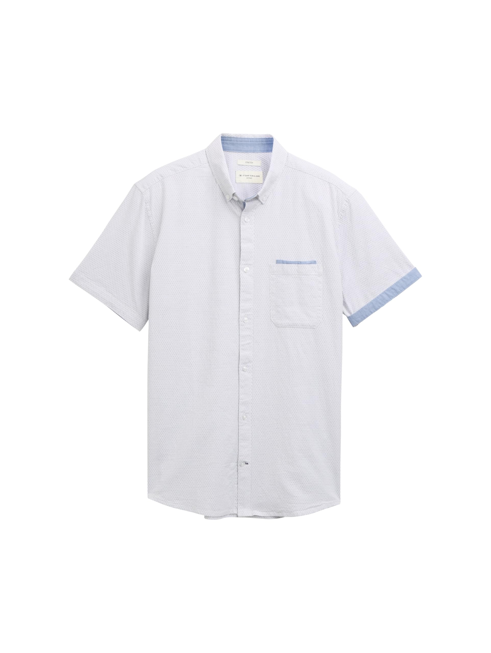 tom-tailor-herren-fitted-kurzarmhemd-k-rperbetonter-schnitt-vielseitig-kombinier image 3