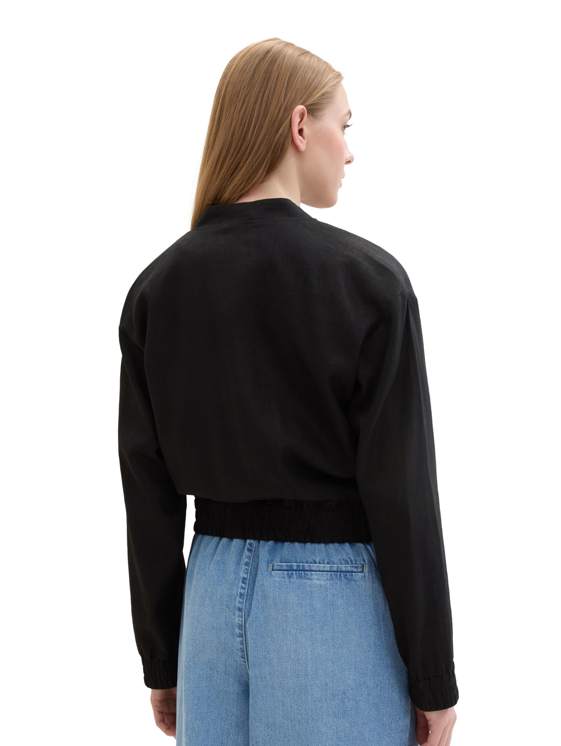 tom-tailor-denim-damen-bomber-blazer image 4