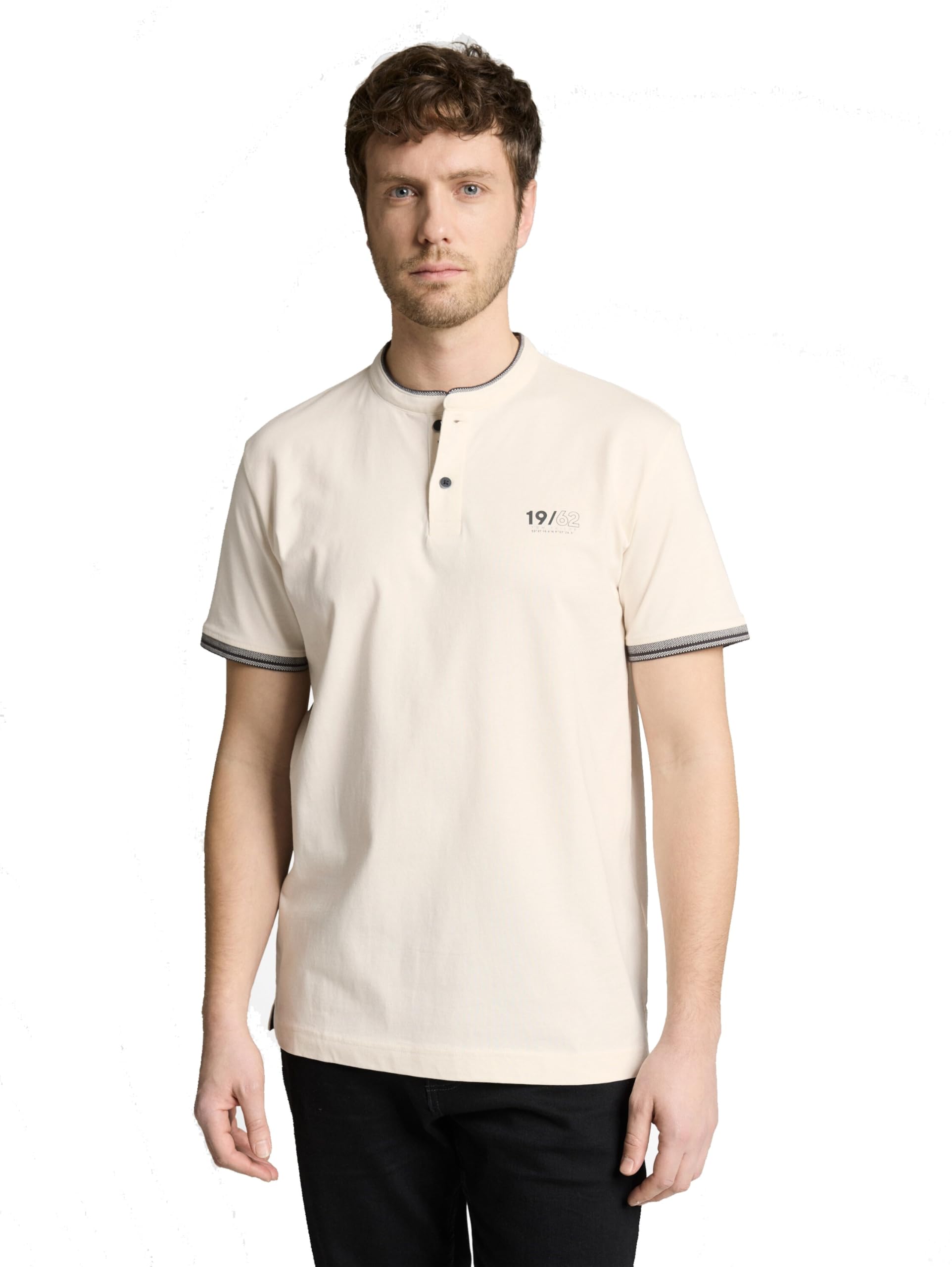 tom-tailor-herren-poloshirt-mit-stehkragen-regular-fit-klassische-passform image 8