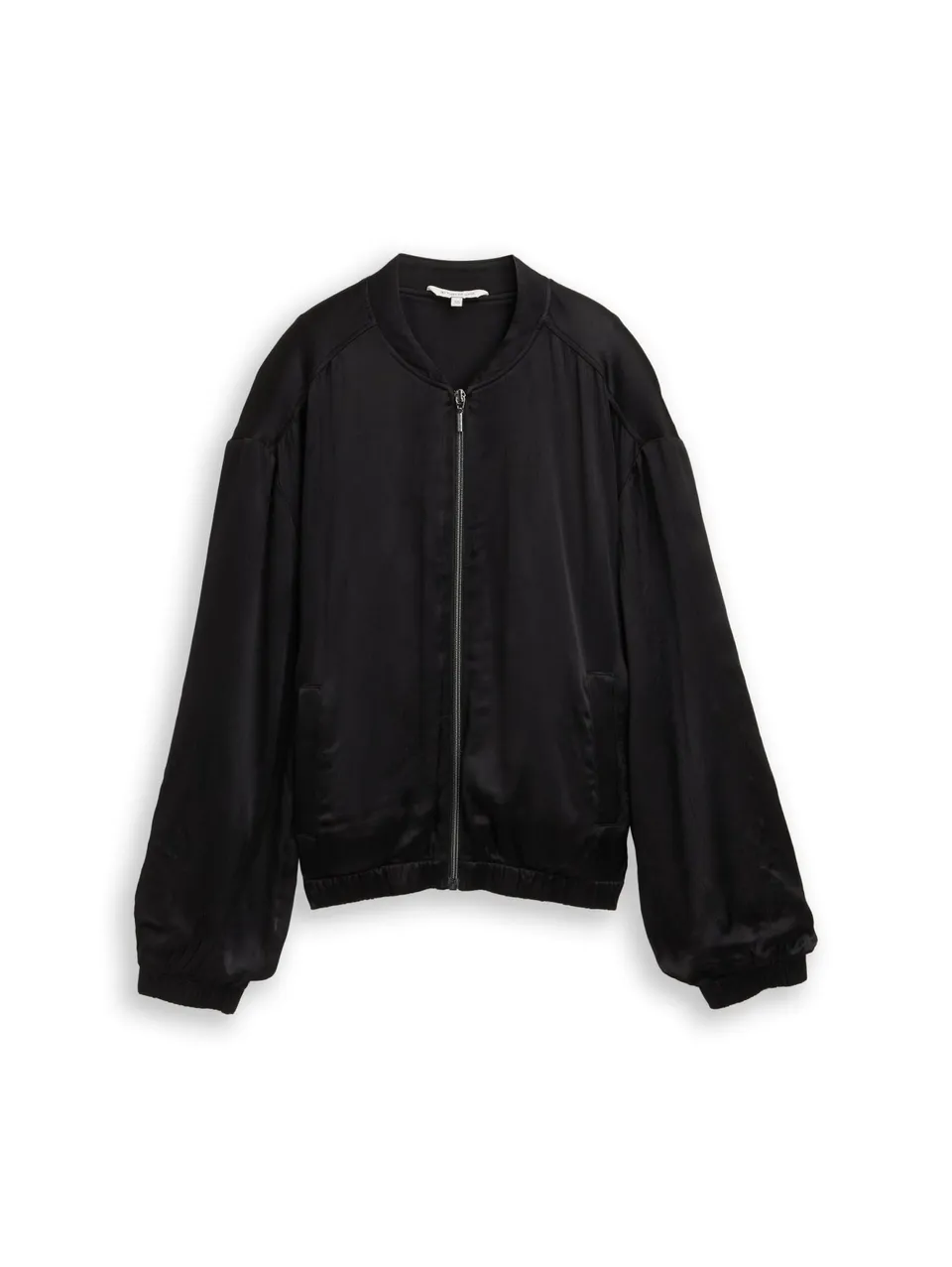 tom-tailor-damen-1048645-oversize-satin-bomber-jacke-leichter-glanz-l-ssiger-sty image 1