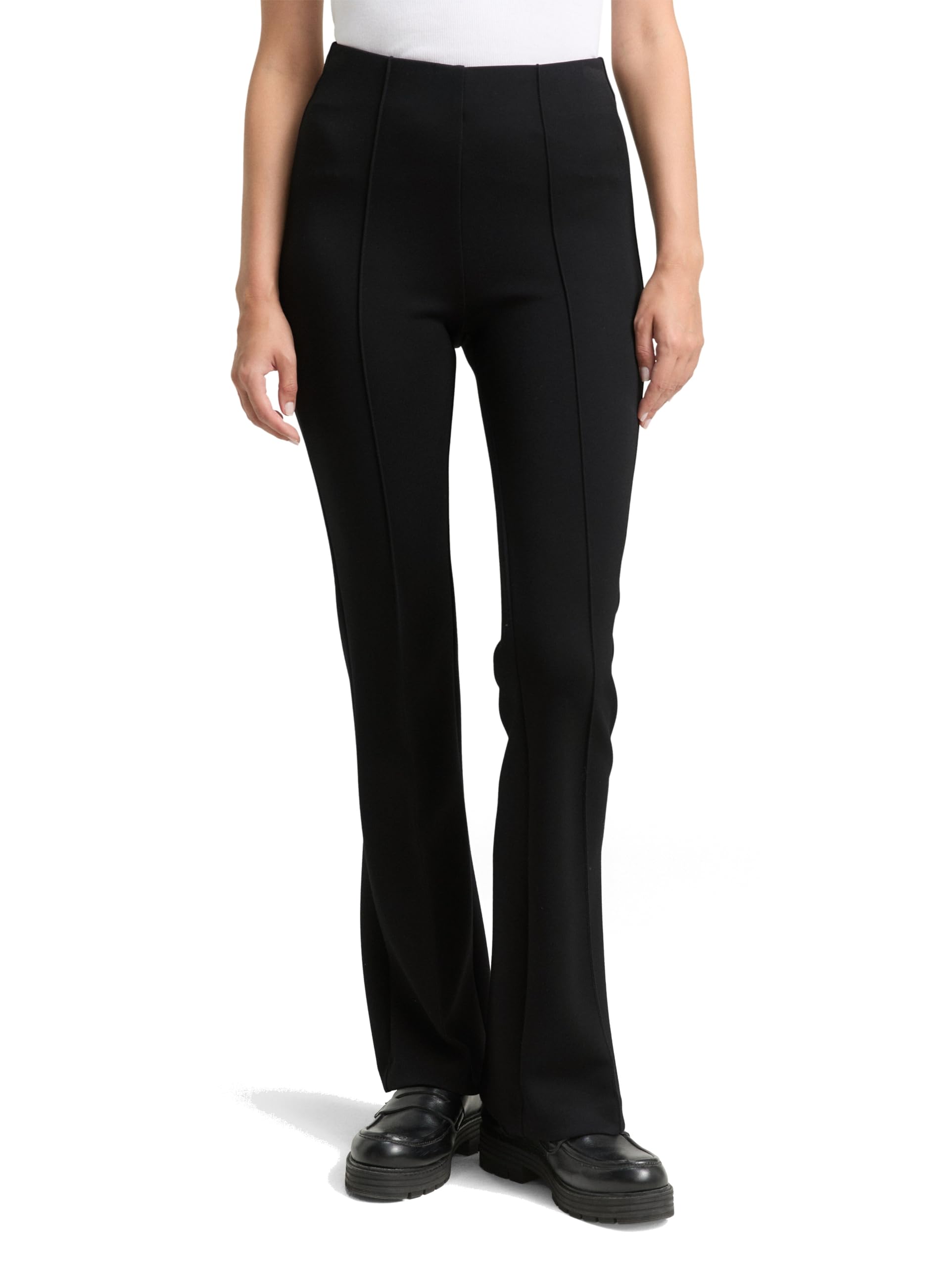 tom-tailor-damen-flared-treggings-hose image 1