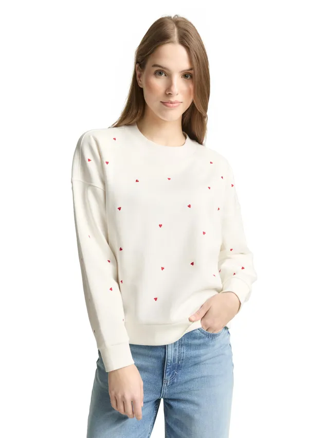 tom-tailor-denim-damen-sweatshirt-mit-stickerei image 1