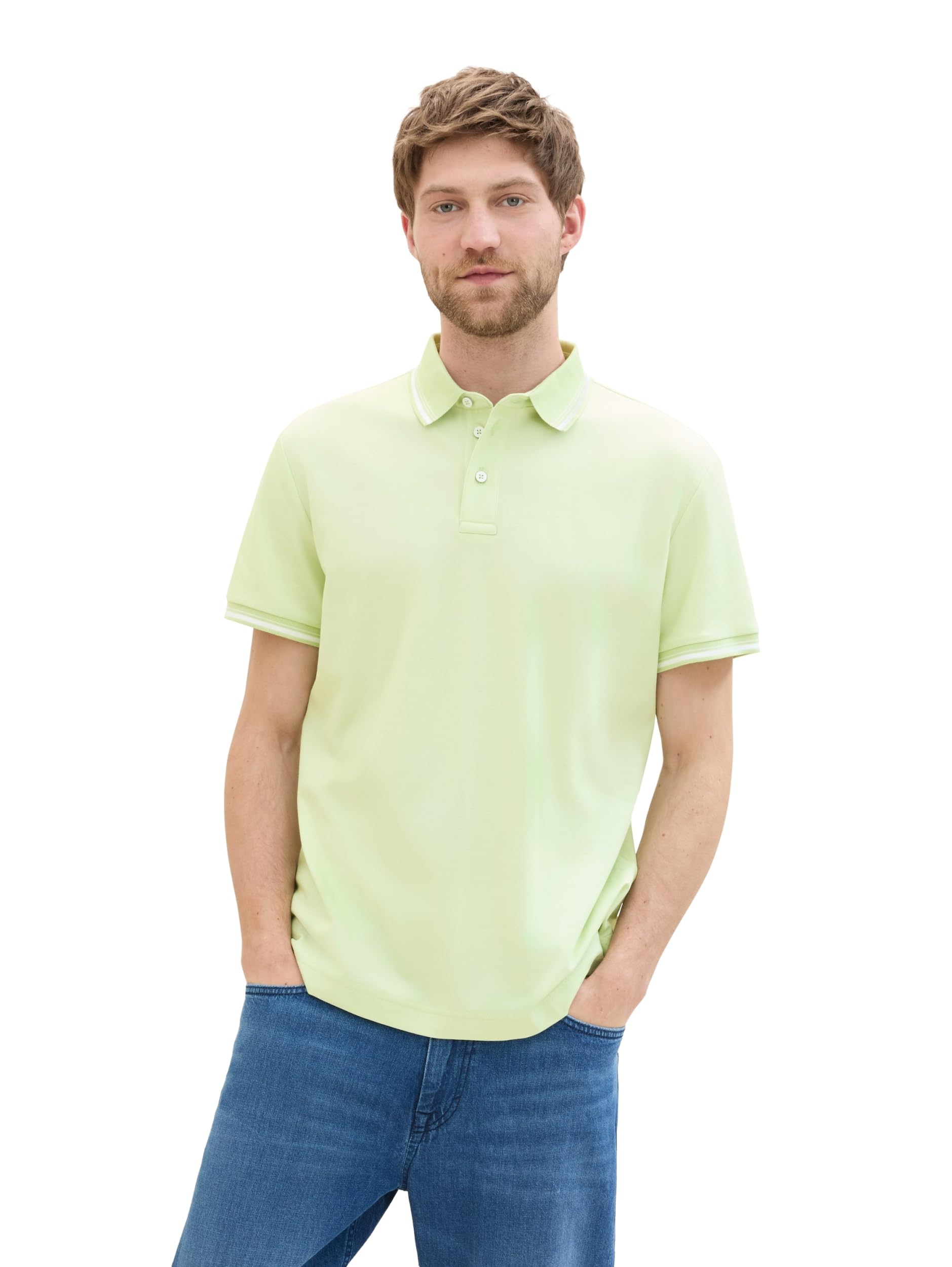 tom-tailor-herren-basic-piqu-poloshirt-2 image 2