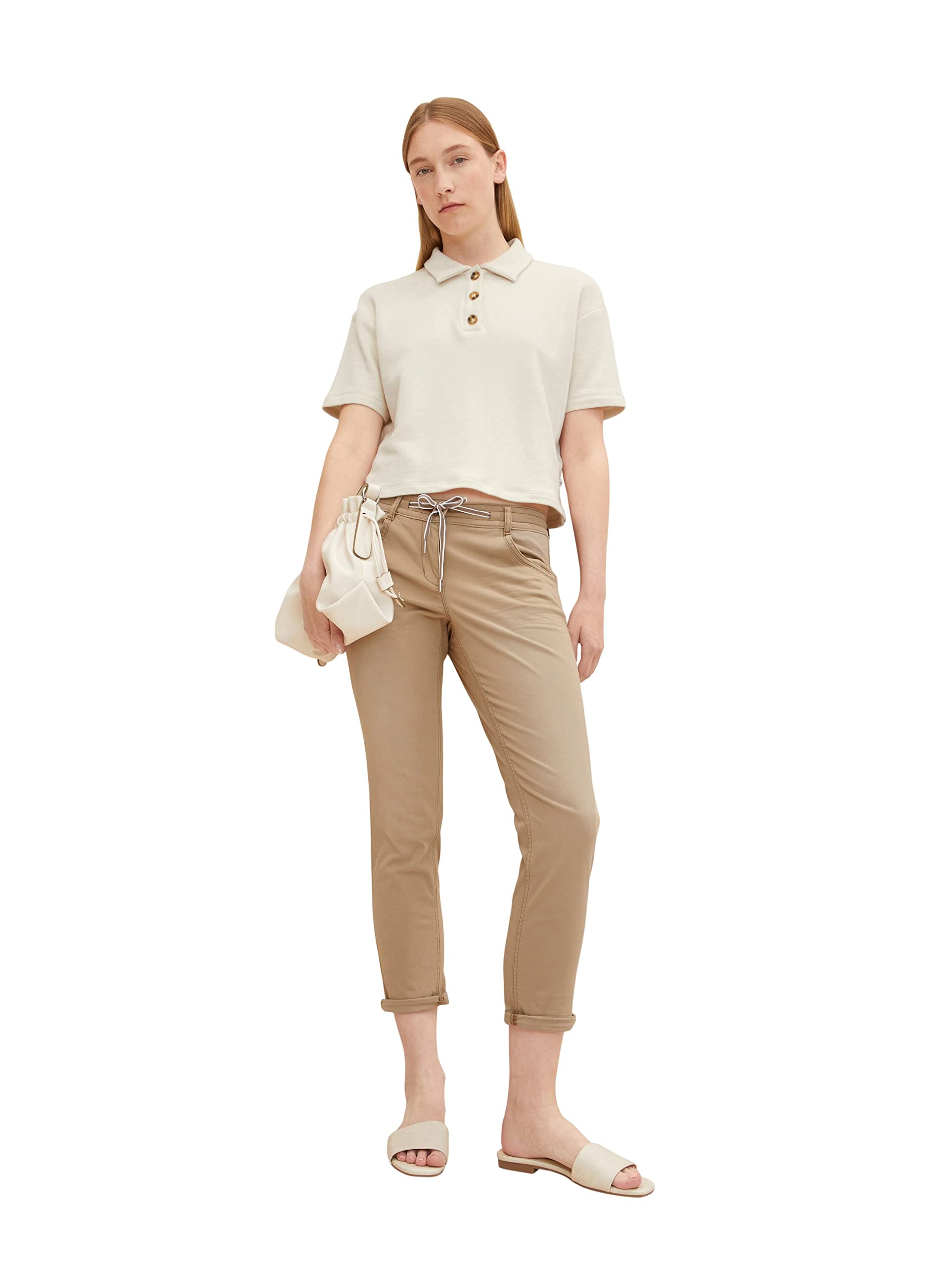 tom-tailor-damen-tapered-relaxed-fit-hose image 2