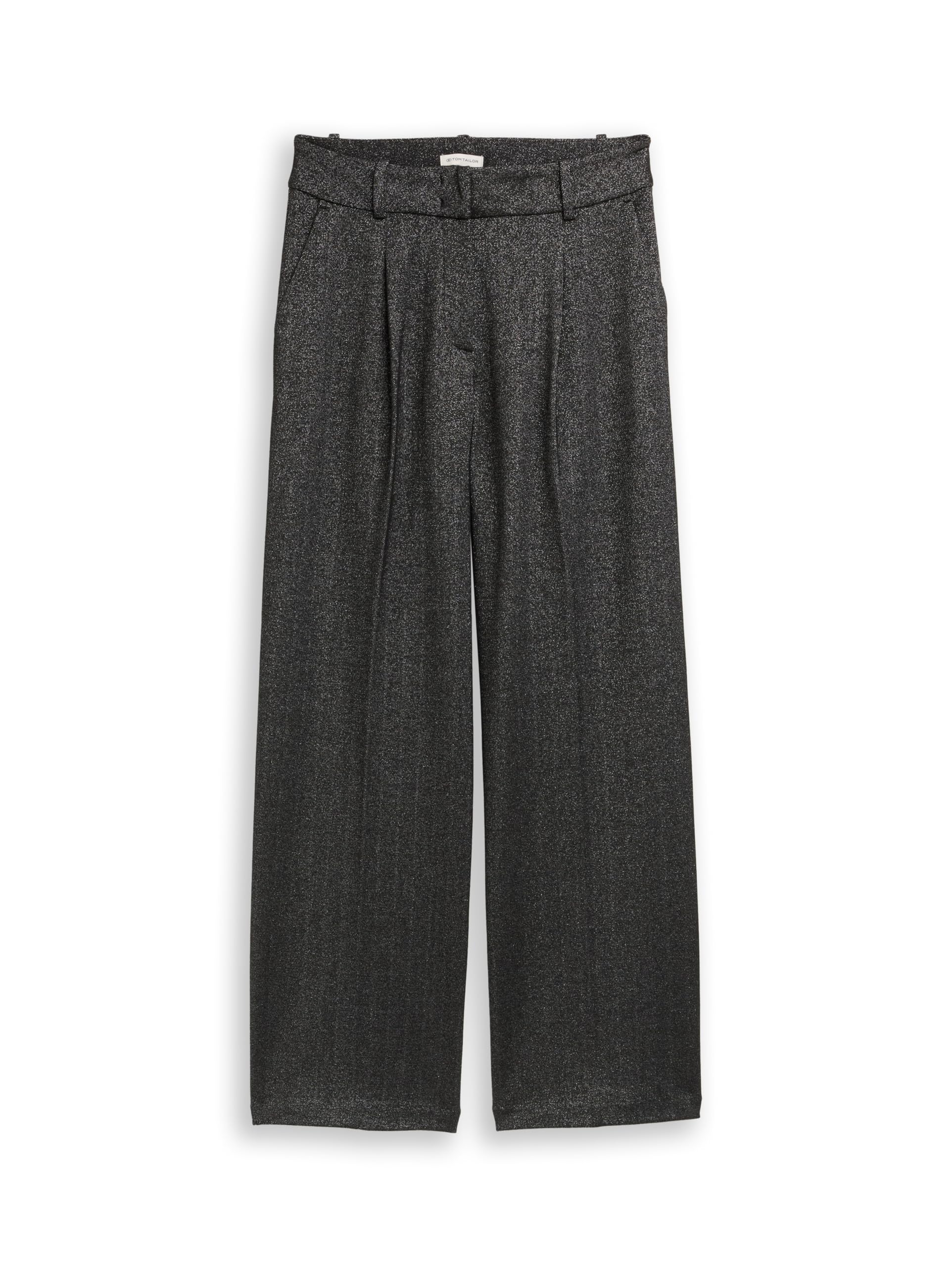 tom-tailor-damen-ttlea-wide-hose-mit-glitzer-effekt image 3