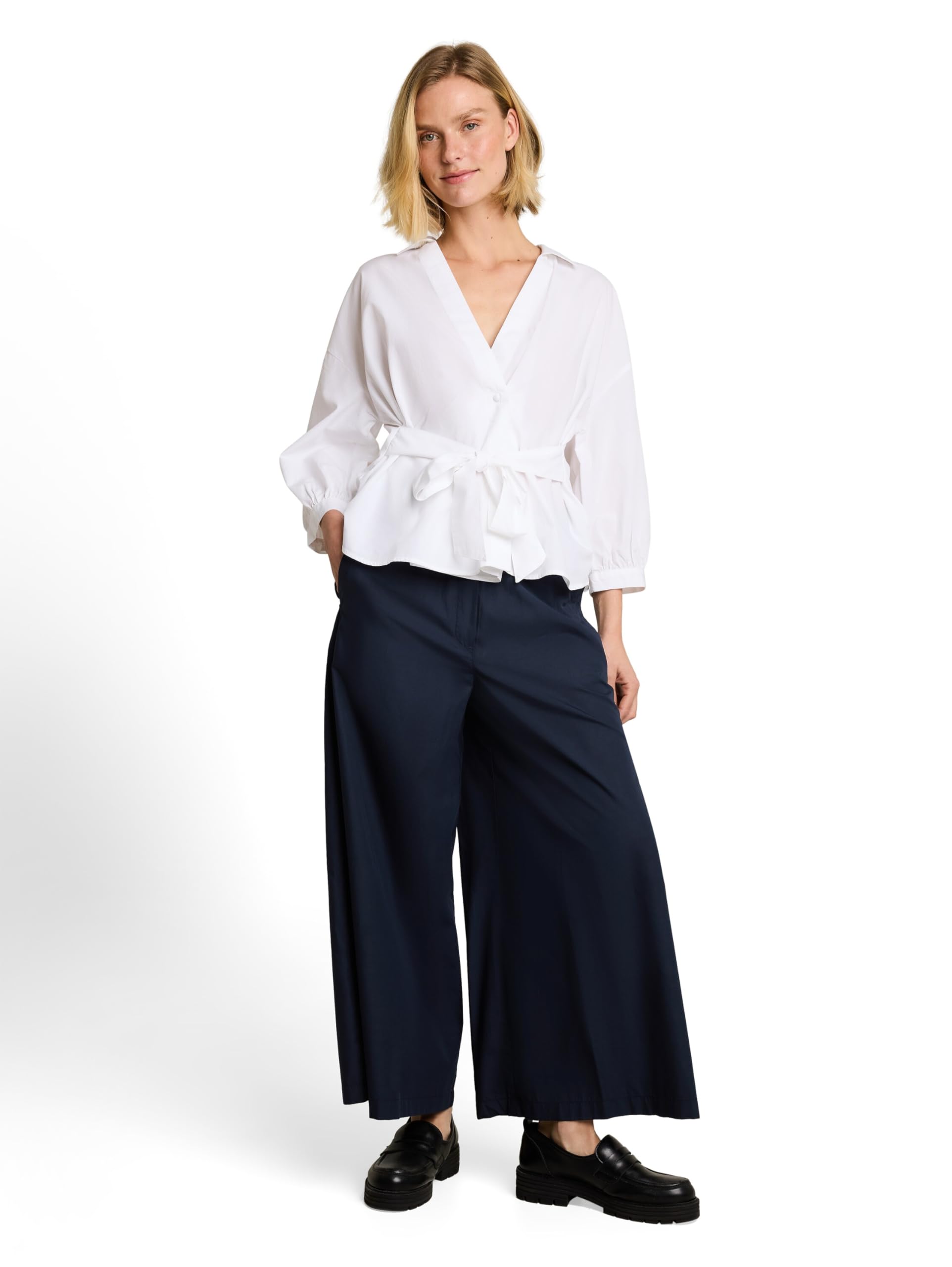 tom-tailor-damen-cropped-wide-leg-hose-1051399 image 5