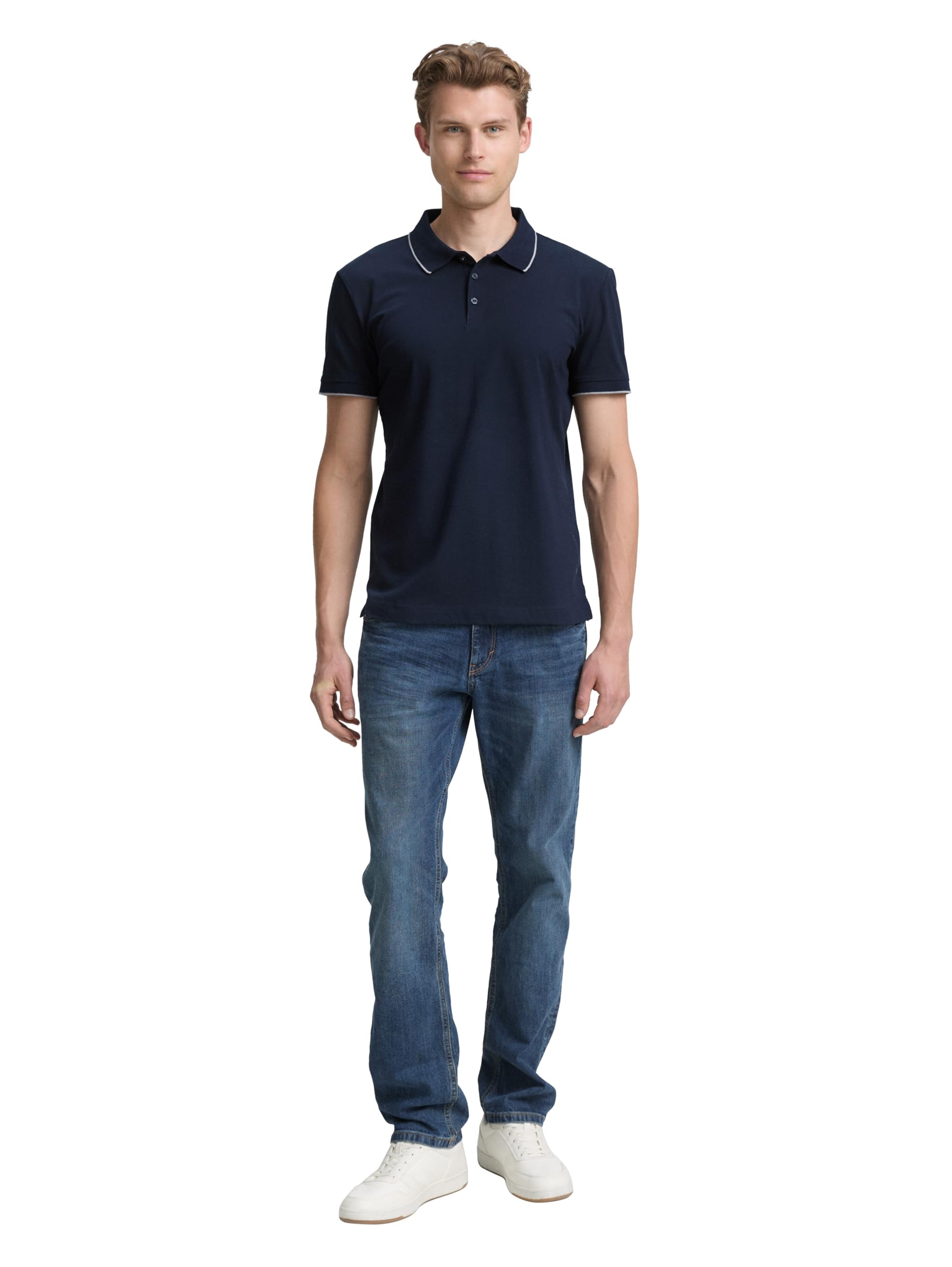 tom-tailor-herren-1047821-slim-fit-jersey-poloshirt-mit-stretch-1er-pack image 2