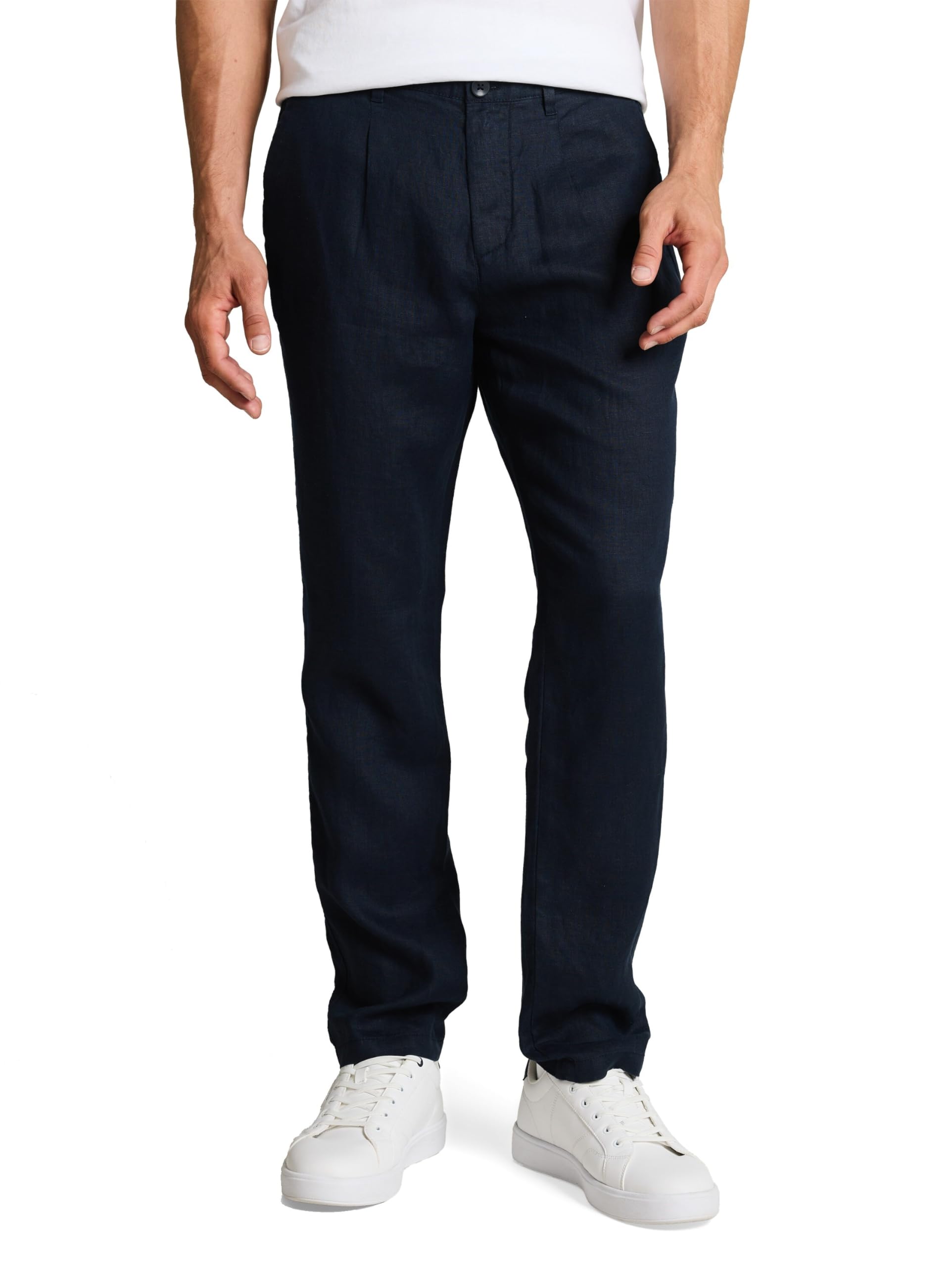 tom-tailor-herren-basic-chino-aus-leinen image 1
