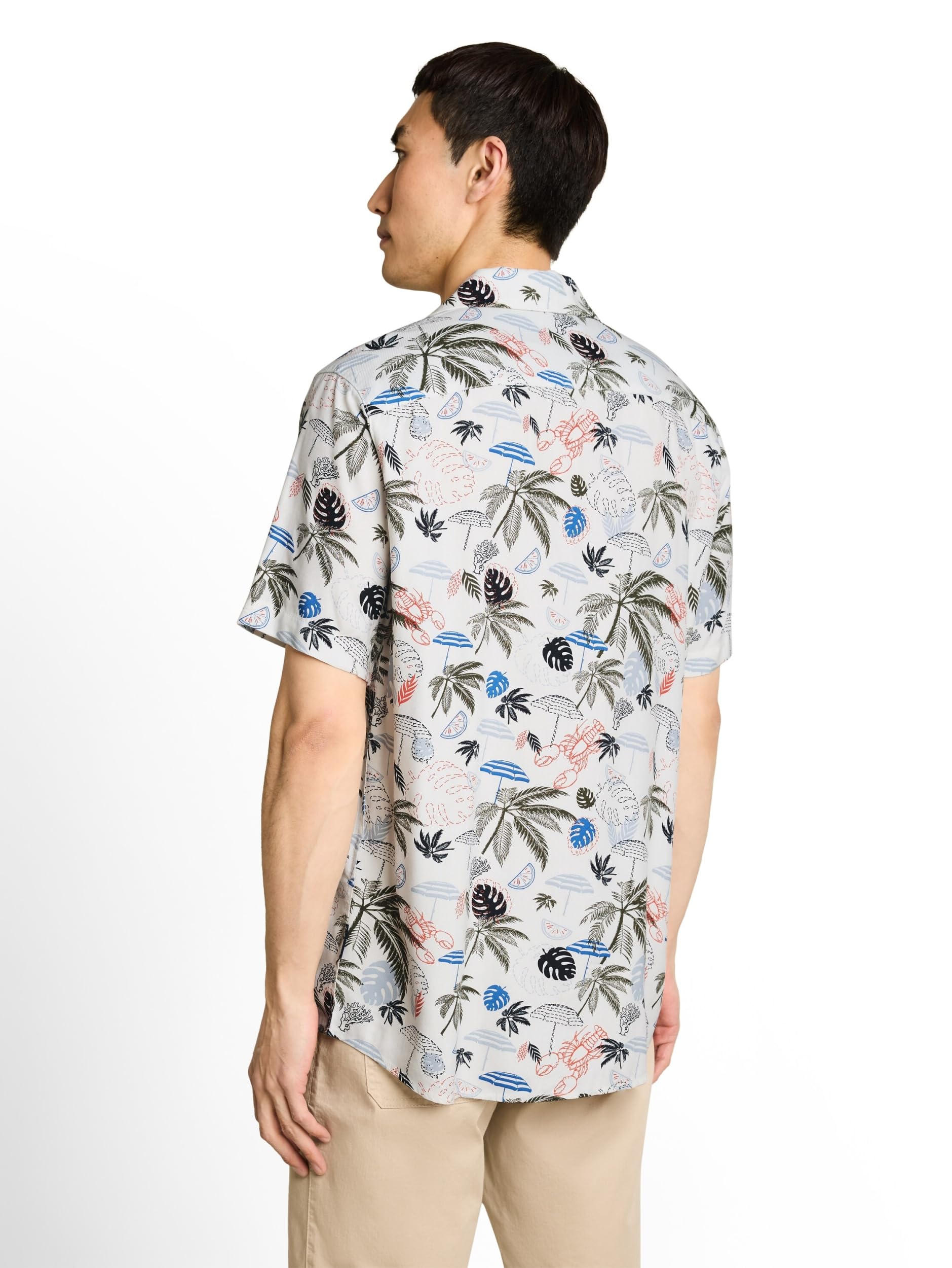 tom-tailor-herren-1050943-regular-fit-resort-kurzarmhemd-aus-viskose image 3