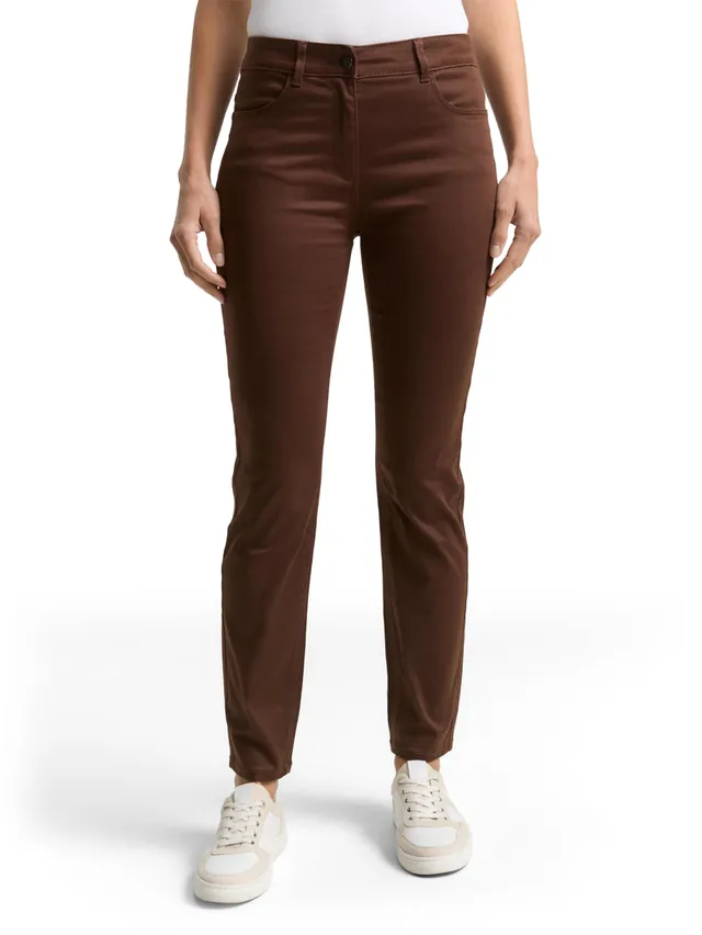 tom-tailor-damen-ttedda-slim-hose-enganliegende-stretch-hose image 1