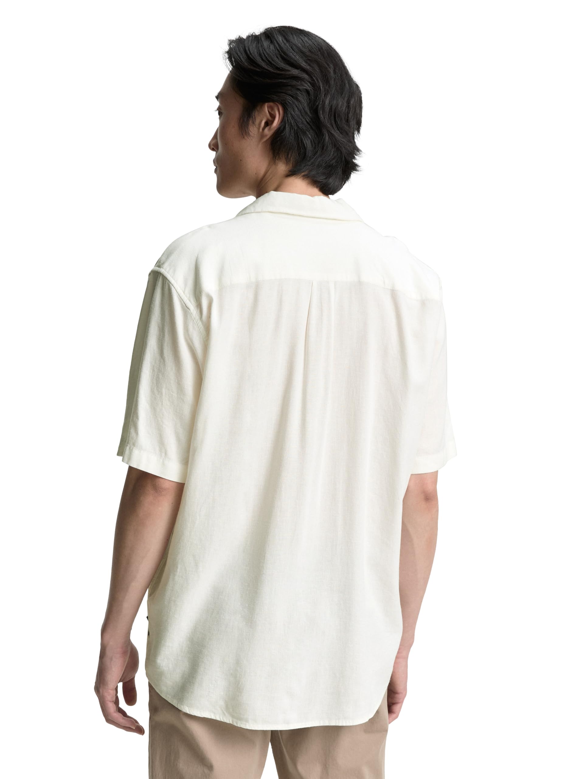 tom-tailor-herren-kurzarmhemd-mit-leinenanteil image 3
