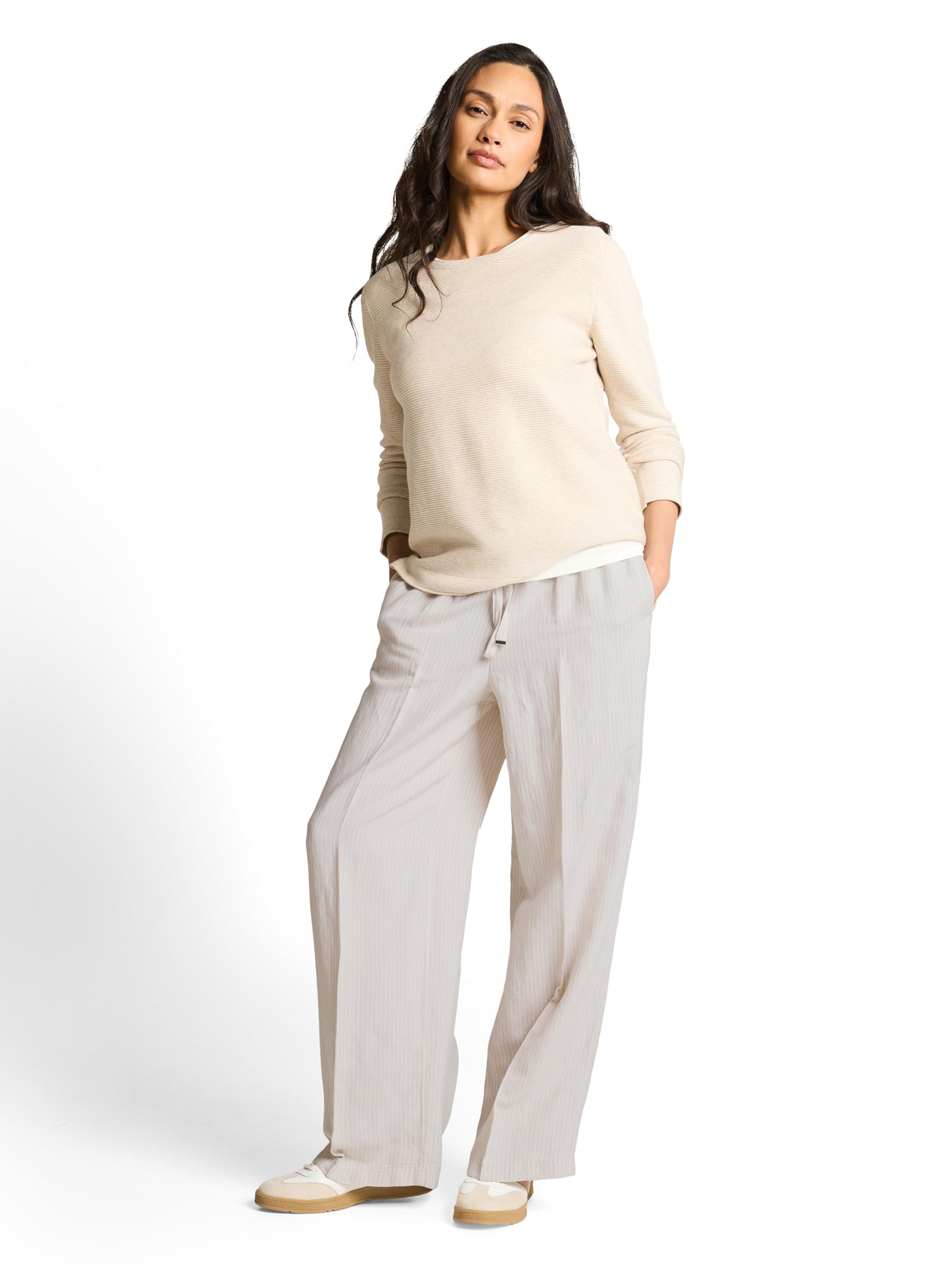 tom-tailor-wide-leg-loose-fit-hose-mit-leinen-f-r-damen image 4