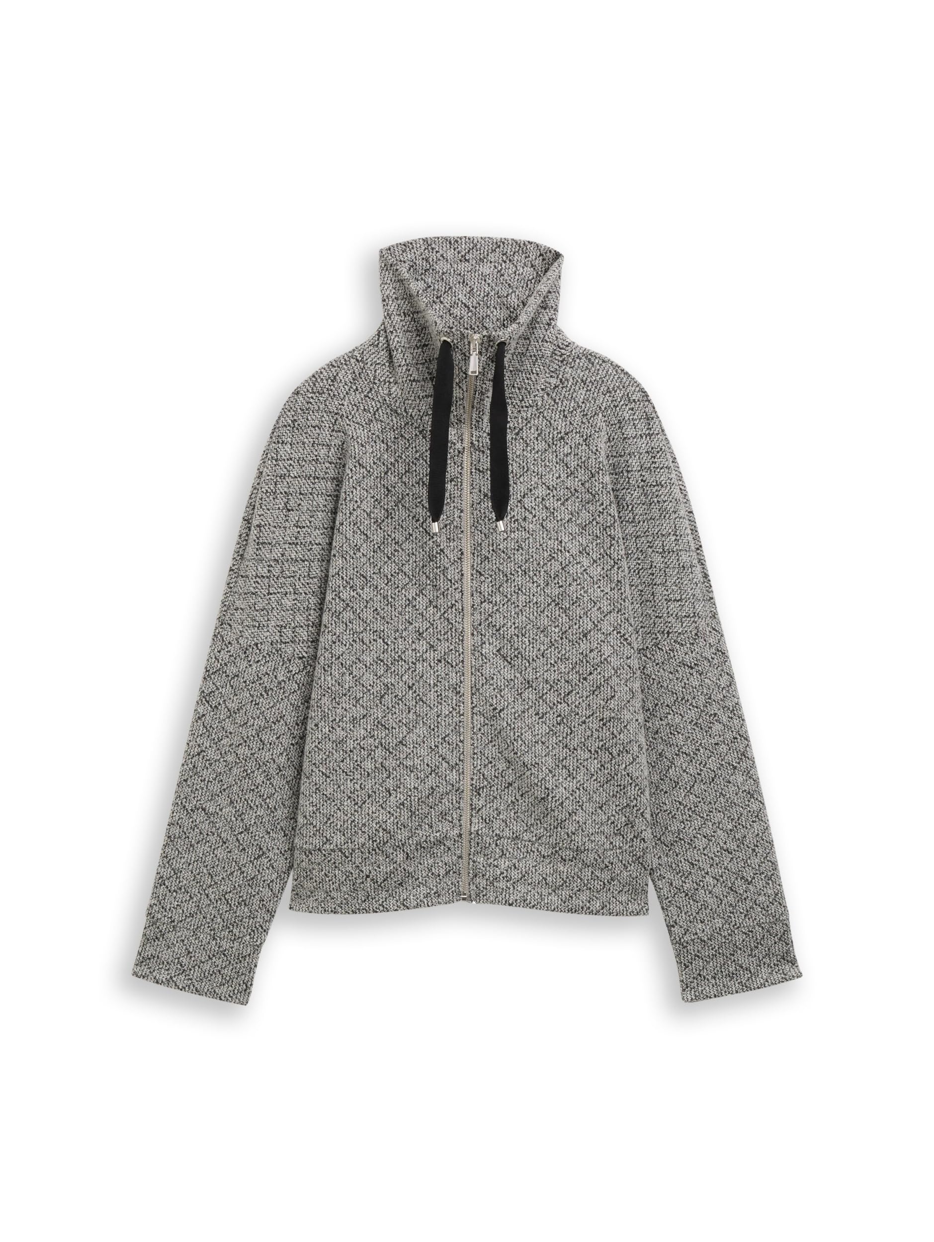 tom-tailor-damen-1049011-loose-fit-sweatjacke-mit-stehkragen image 1