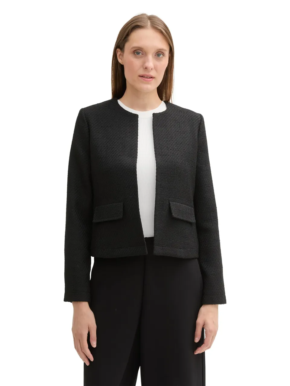 tom-tailor-damen-boucl-jacke-1044343-mit-taschen image 1