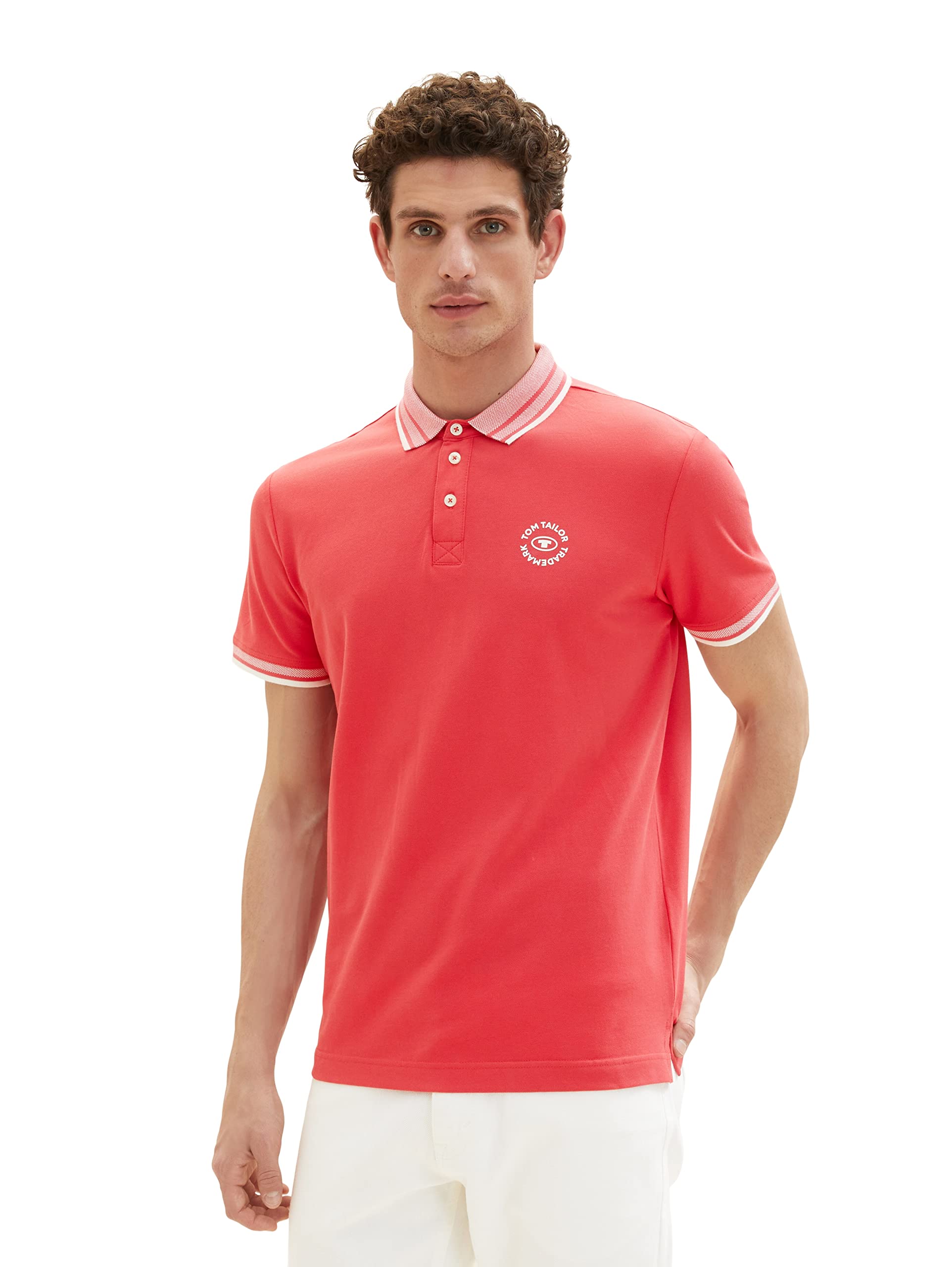 tom-tailor-herren-poloshirt-mit-logo-print-regular-fit image 8