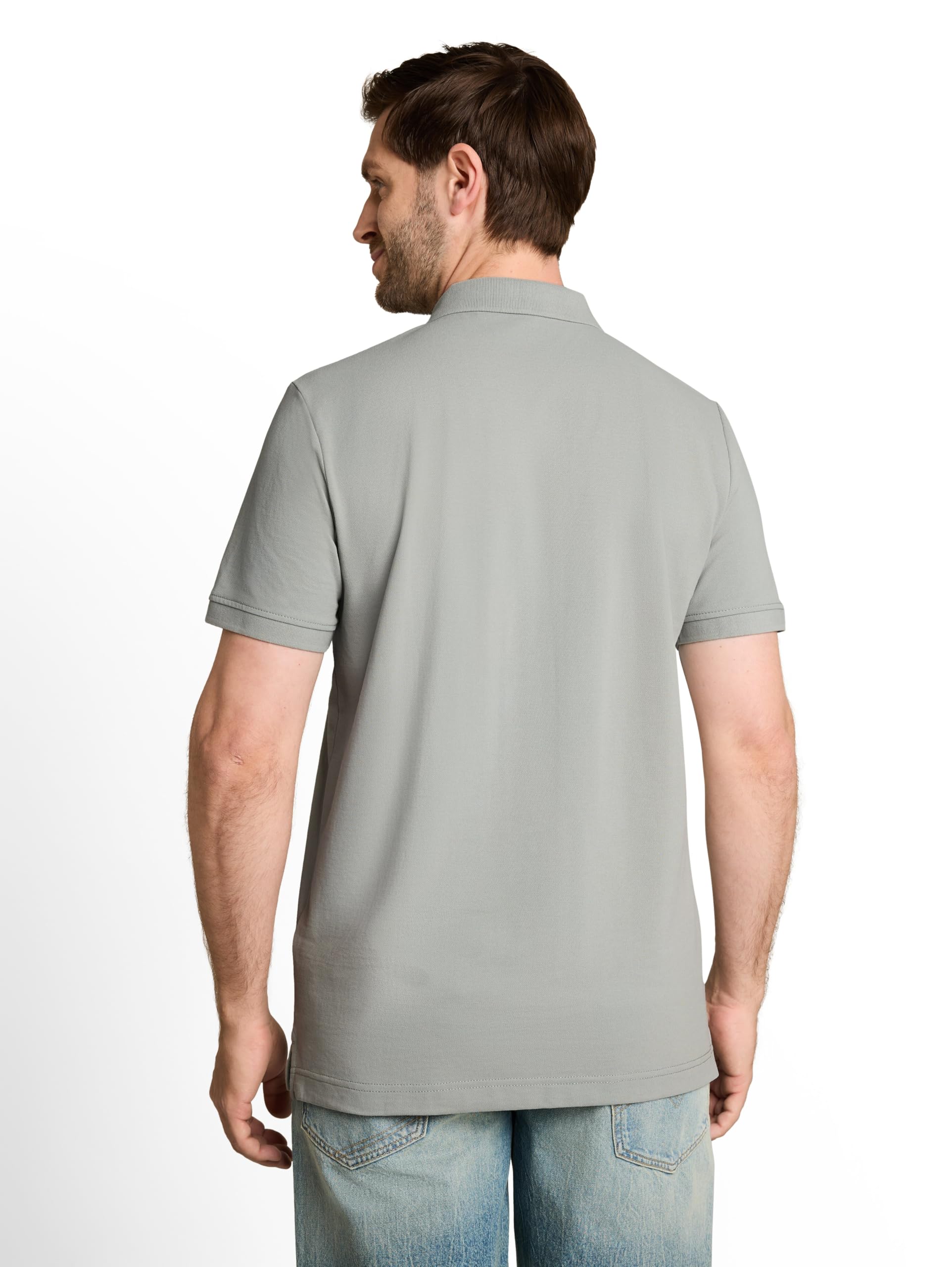 tom-tailor-herren-piqu-poloshirt-mit-logo-stickerei image 3