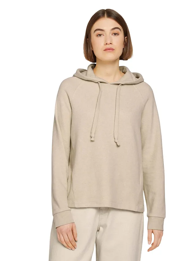 tom-tailor-denim-damen-brushed-rib-hoodie-1027687 image 1