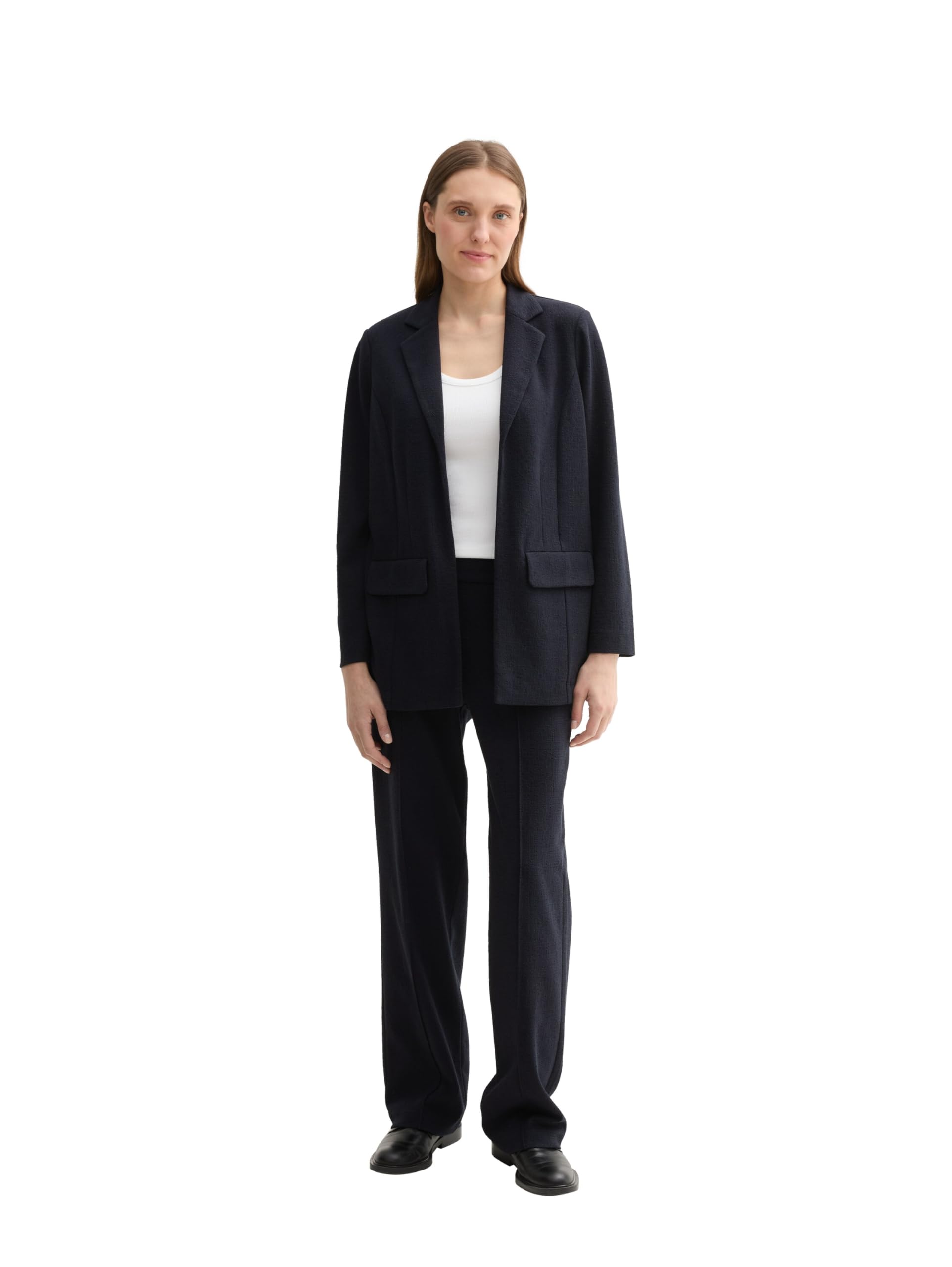 tom-tailor-damen-blazer-aus-fliessendem-material image 2