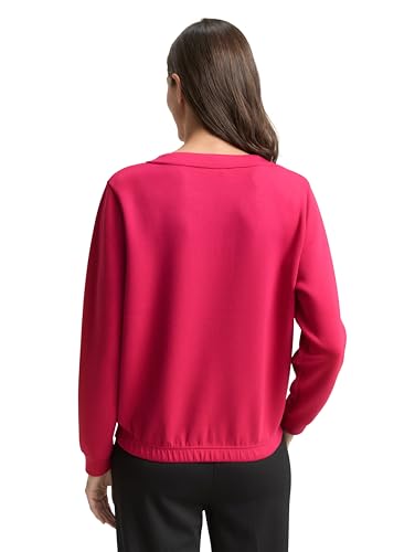 tom-tailor-damen-1049480-sweatshirt-dark-pink-gr-e-50 image 8