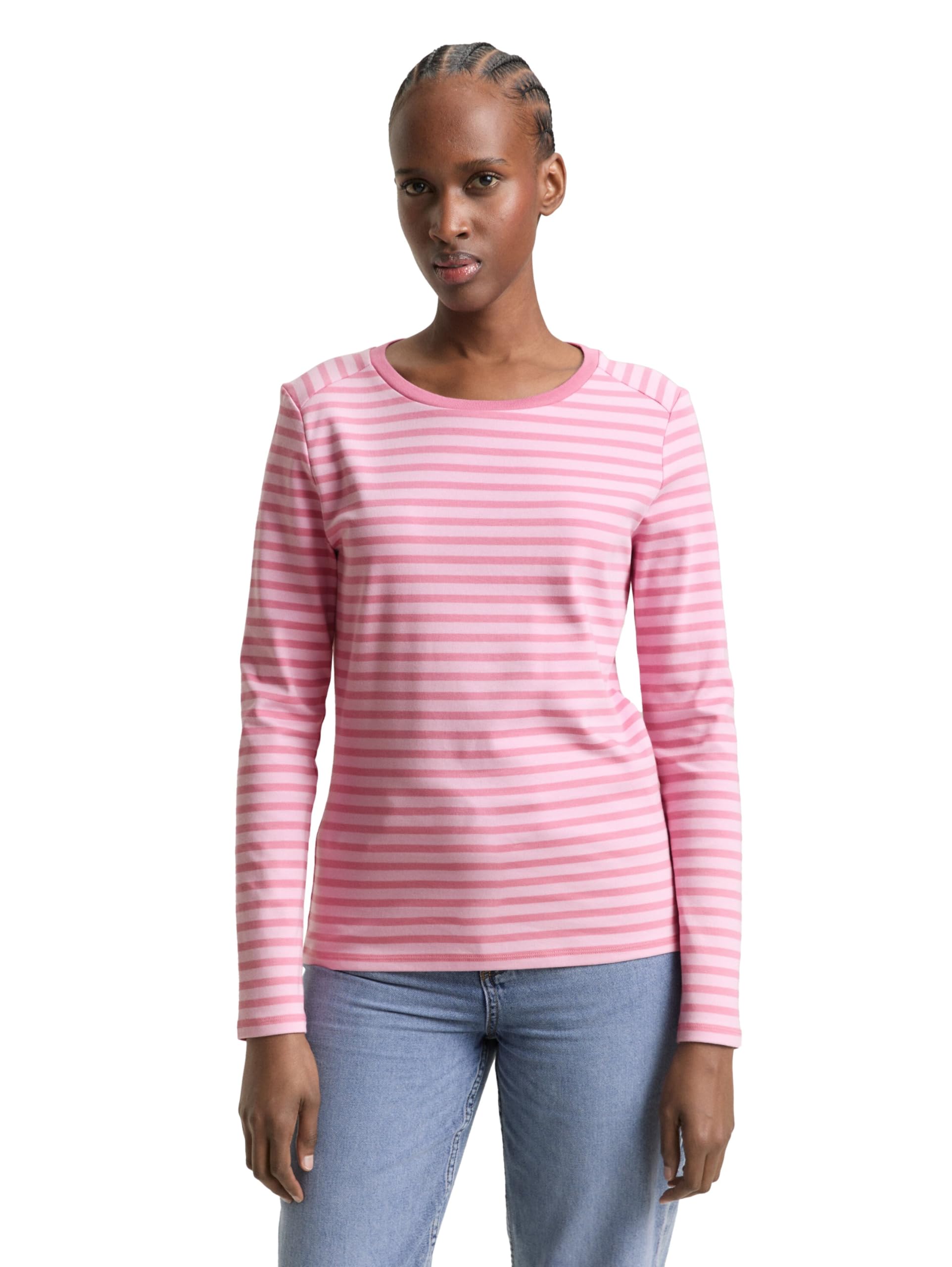 tom-tailor-denim-damen-longsleeve-mit-streifenmuster image 7