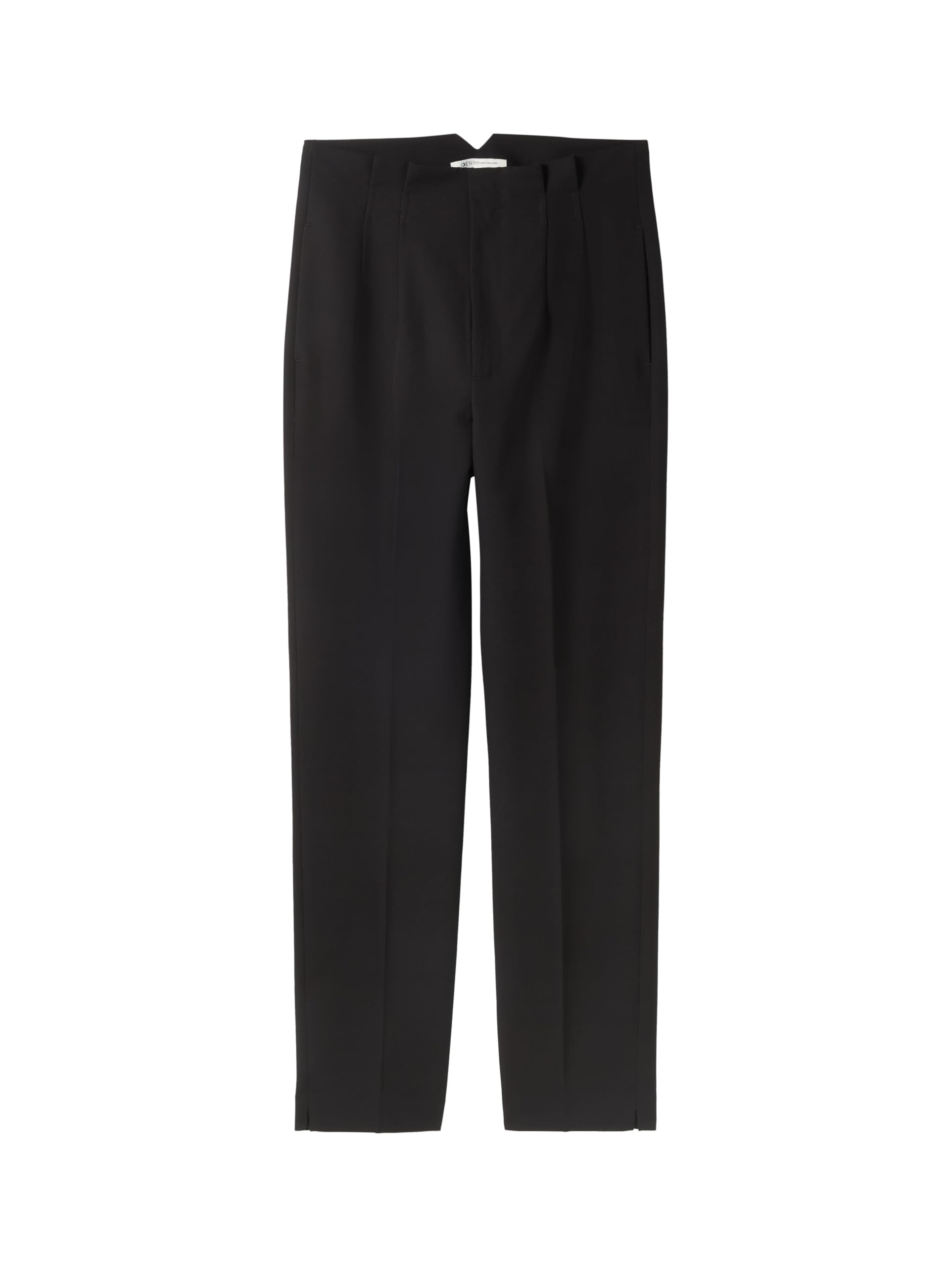 tom-tailor-denim-damen-high-waist-hose-mit-b-gelfalte-1043858 image 4